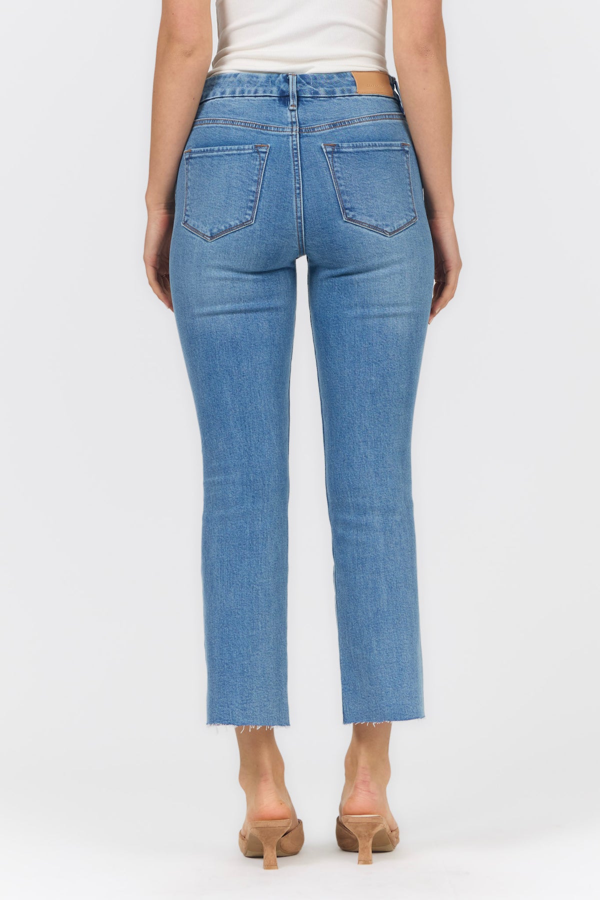 JEANNE FLARE JEAN BLUE — Dear John Denim