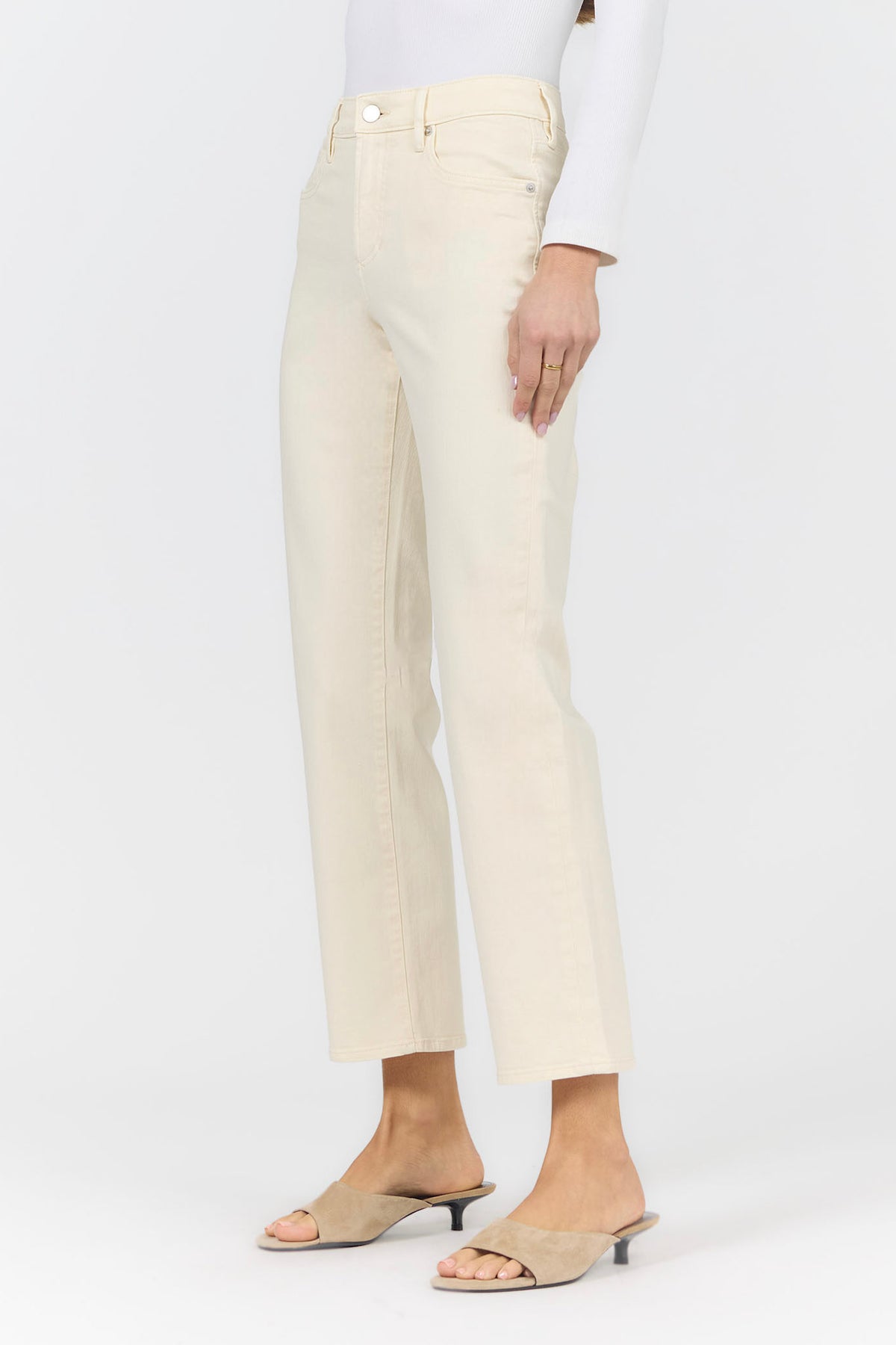 ANIKA STRAIGHT LEG JEAN WHEAT — Dear John Denim