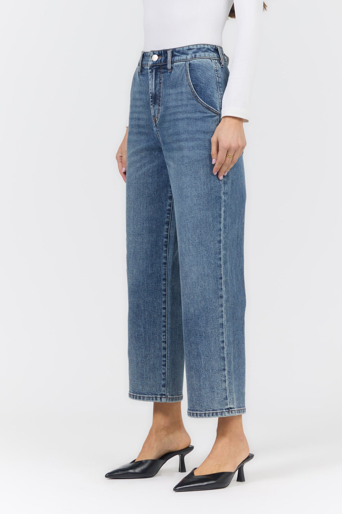 LASSO JEAN BLUE — Dear John Denim