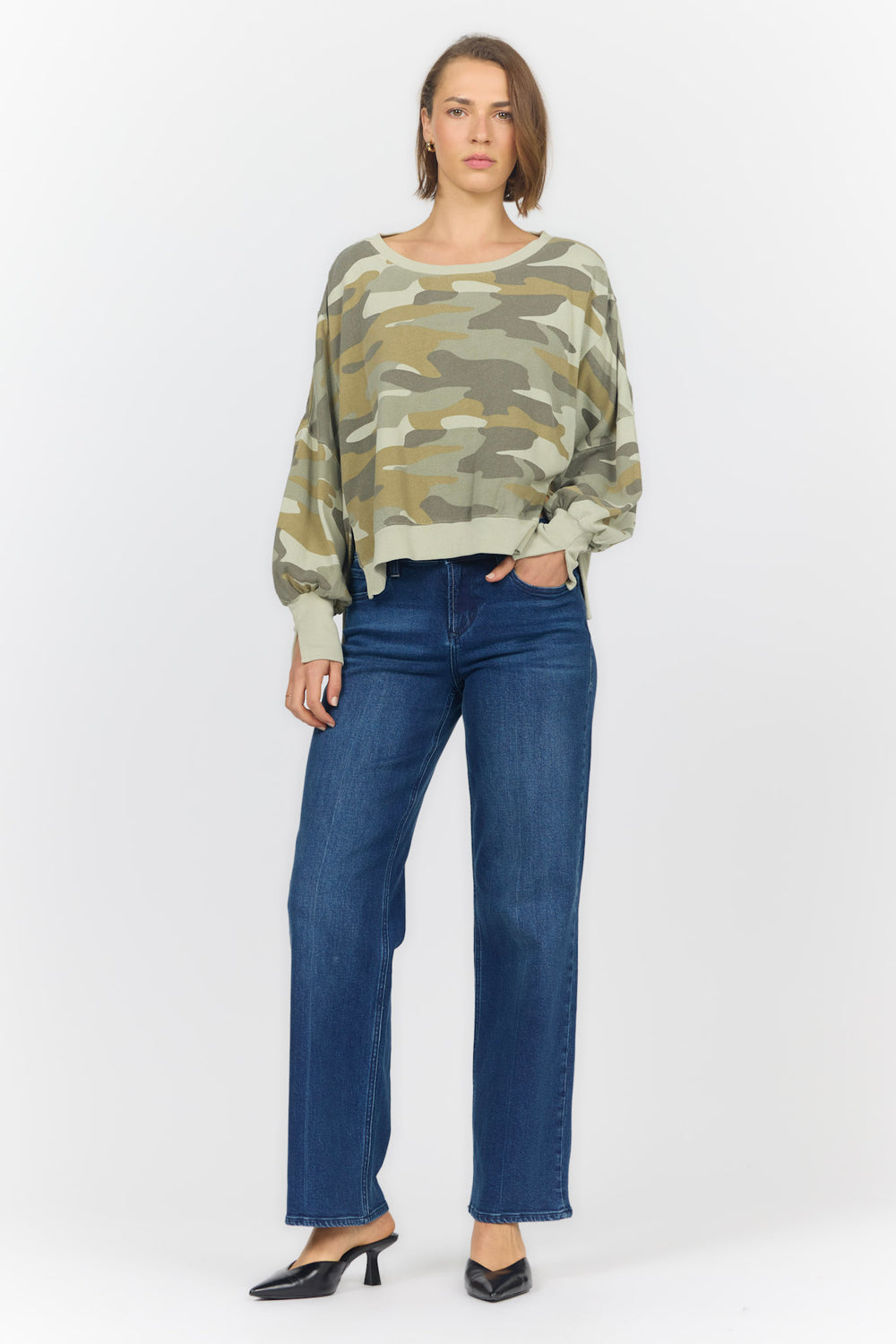 TRENTON SWEATER RIVIERA CAMO
