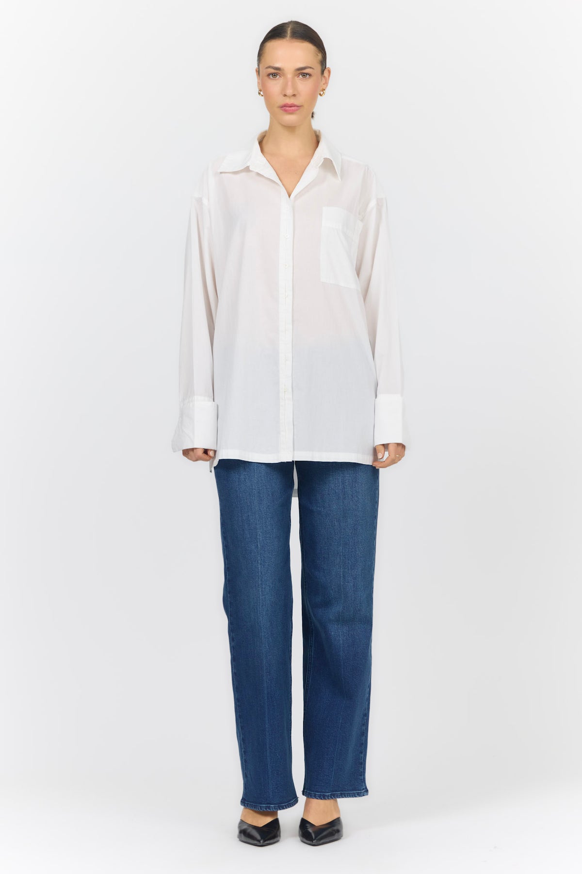 PORTER SHIRT WHITE — Dear John Denim