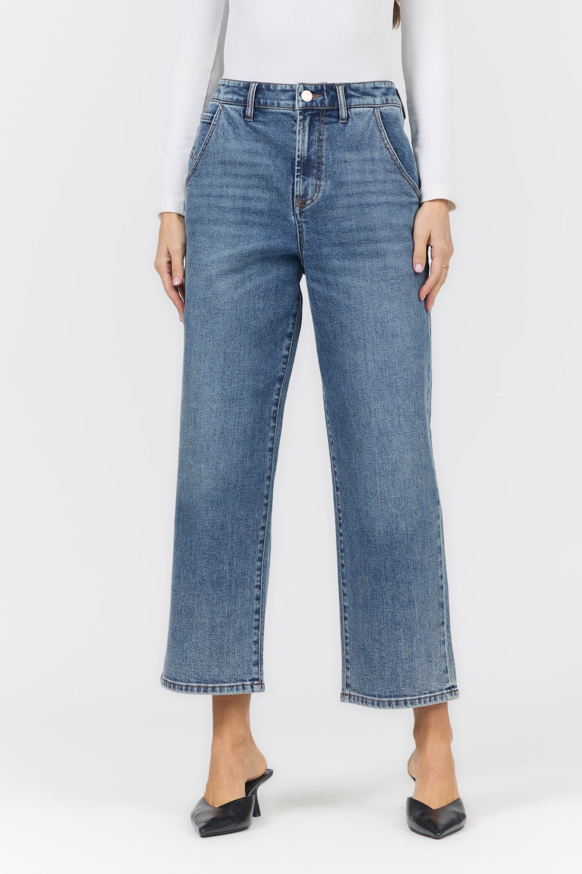 LASSO JEAN BLUE — Dear John Denim