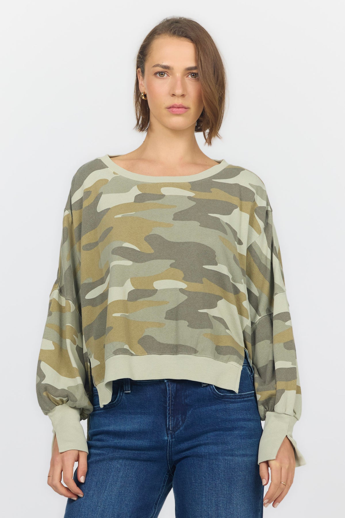 TRENTON SWEATER RIVIERA CAMO — Dear John Denim
