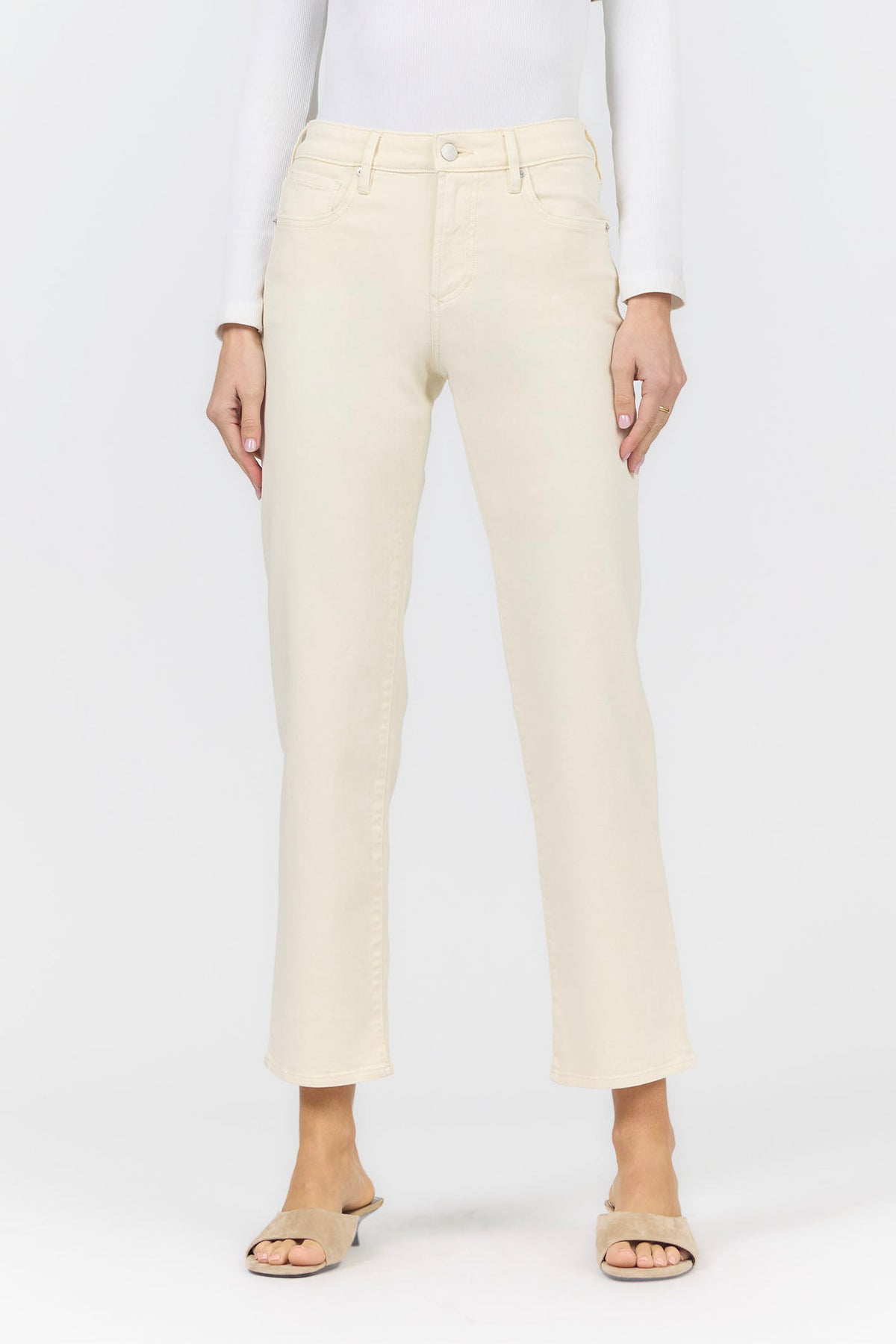 ANIKA STRAIGHT LEG JEAN WHEAT — Dear John Denim