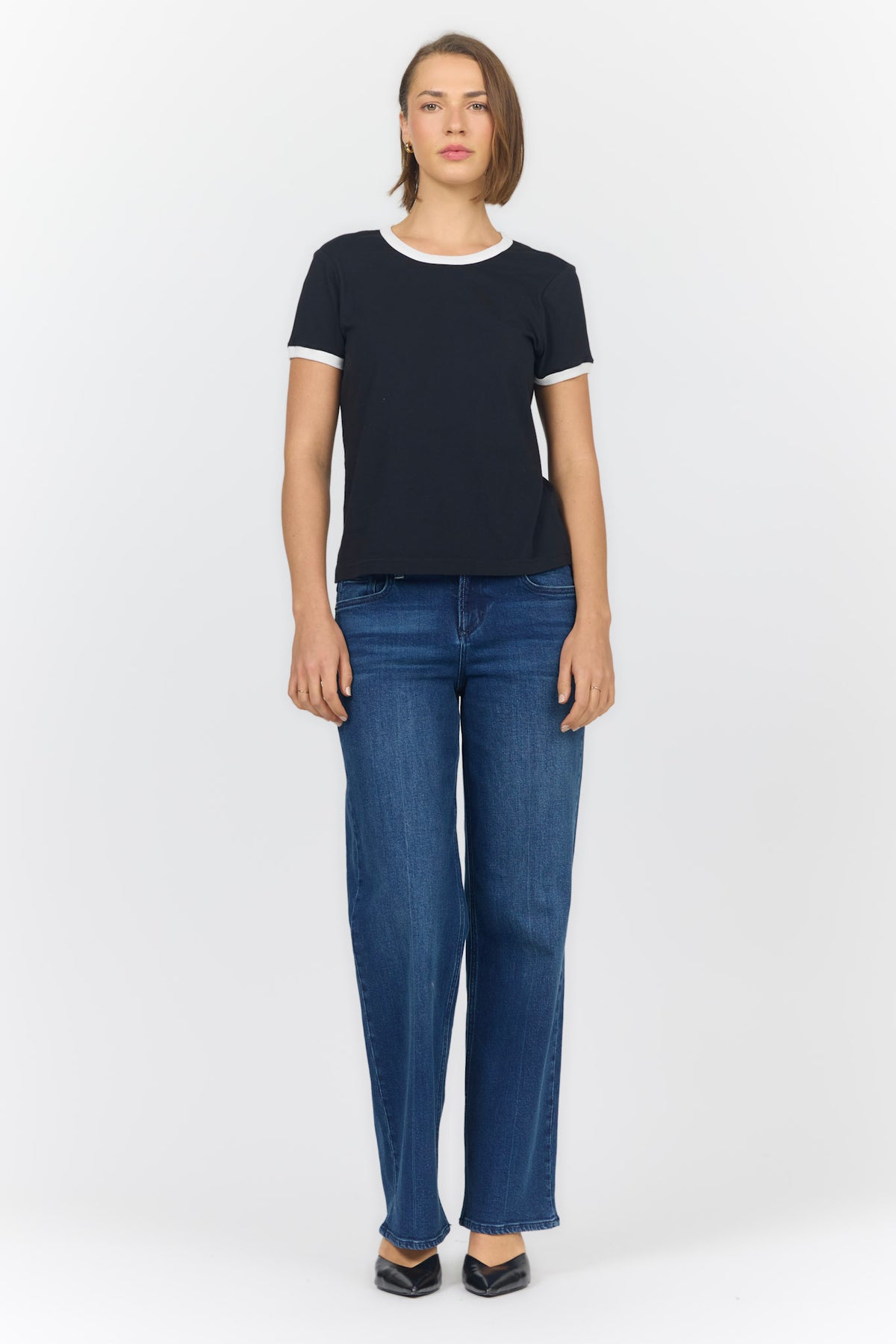 UNITY TEE BLACK AND WHITE — Dear John Denim