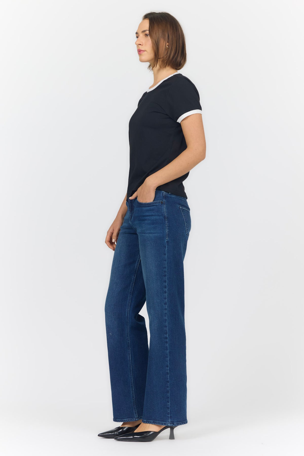 UNITY TEE BLACK AND WHITE — Dear John Denim