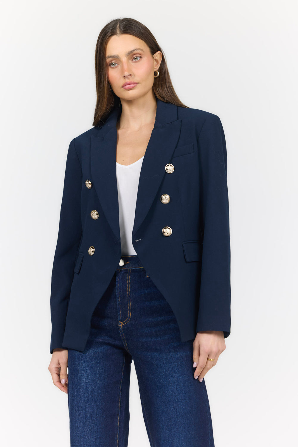 ROWENA JACKET BLACK IRIS