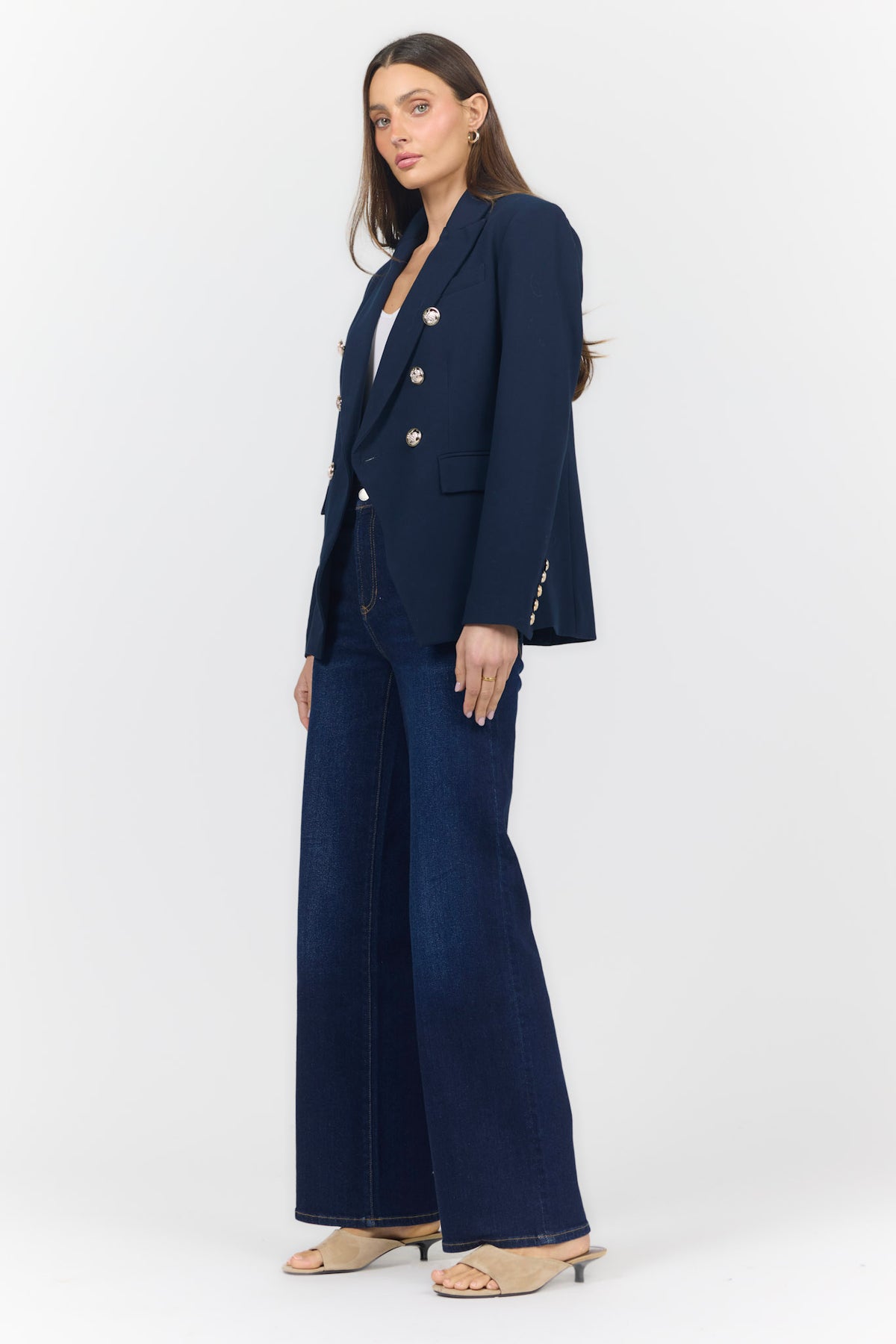 ROWENA JACKET BLACK IRIS — Dear John Denim
