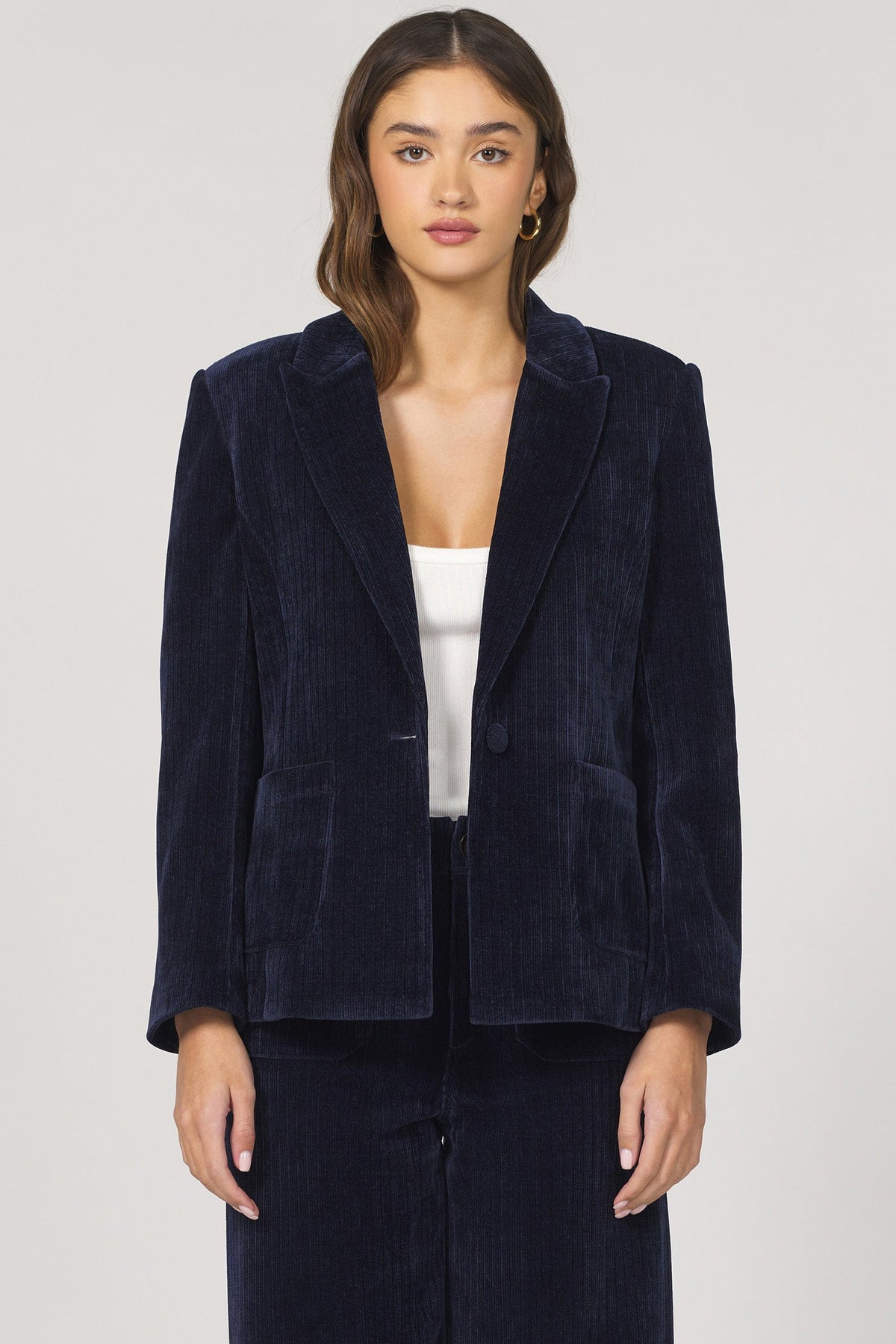 elfi-blazer-black-iris — Dear John Denim