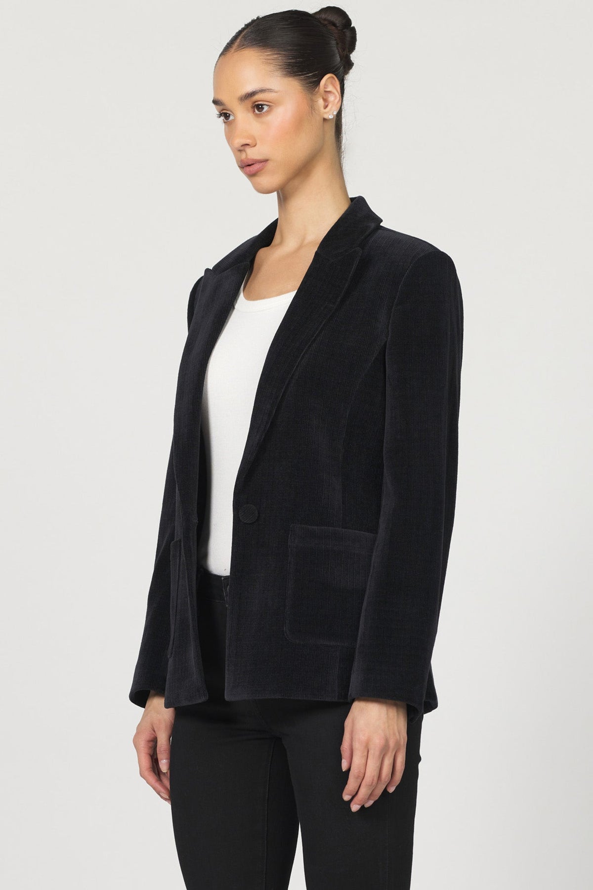 elfi-blazer-black — Dear John Denim