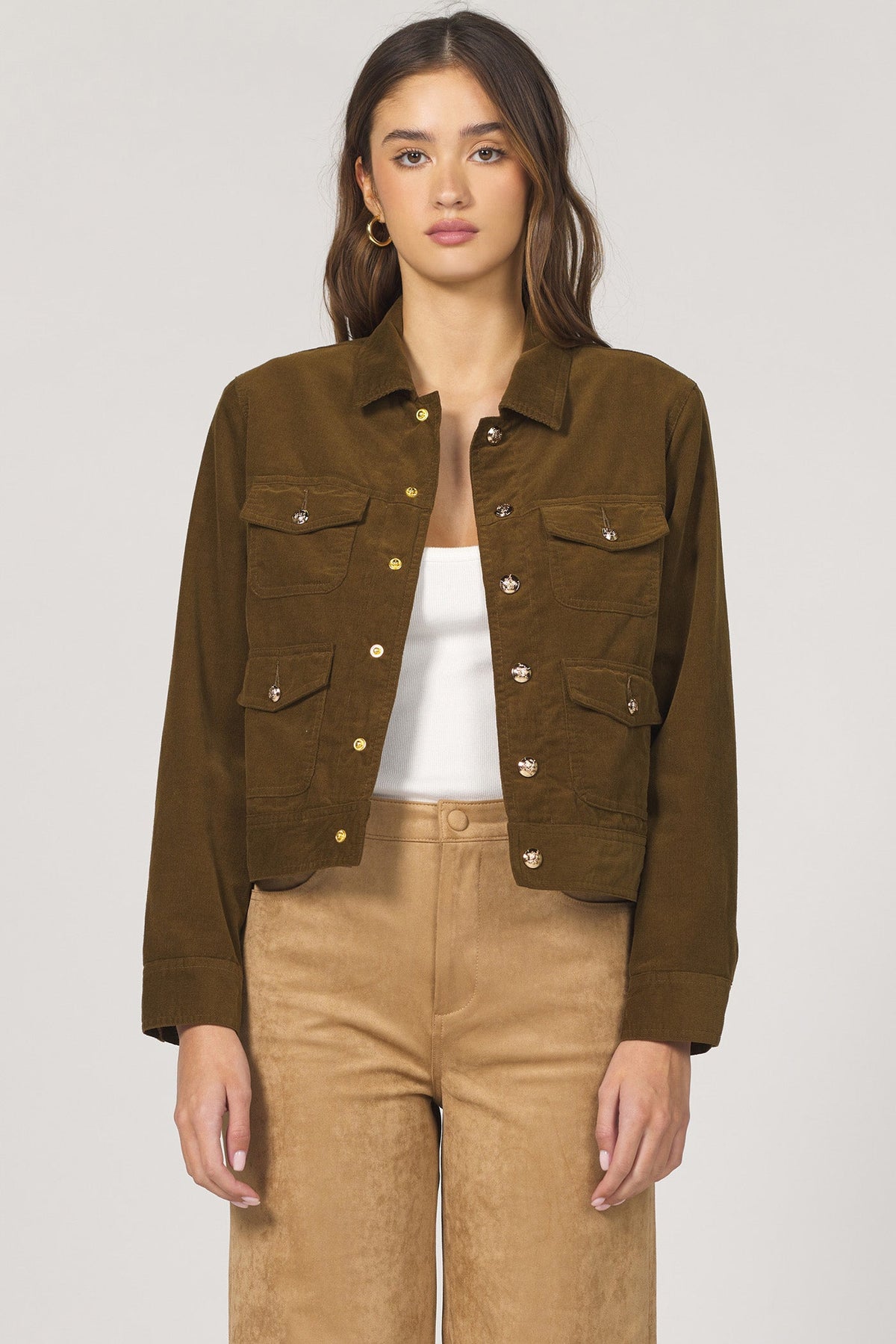 DARK OLIVE-DFJ5011DKO-1 — Dear John Denim