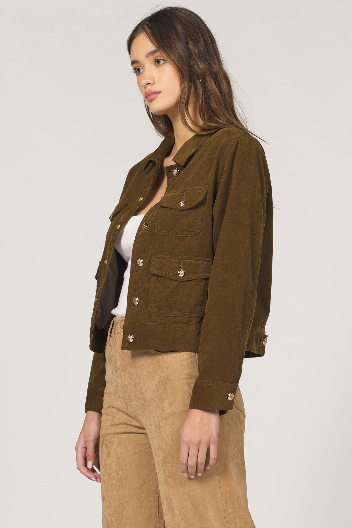 DARK OLIVE-DFJ5011DKO-3 — Dear John Denim
