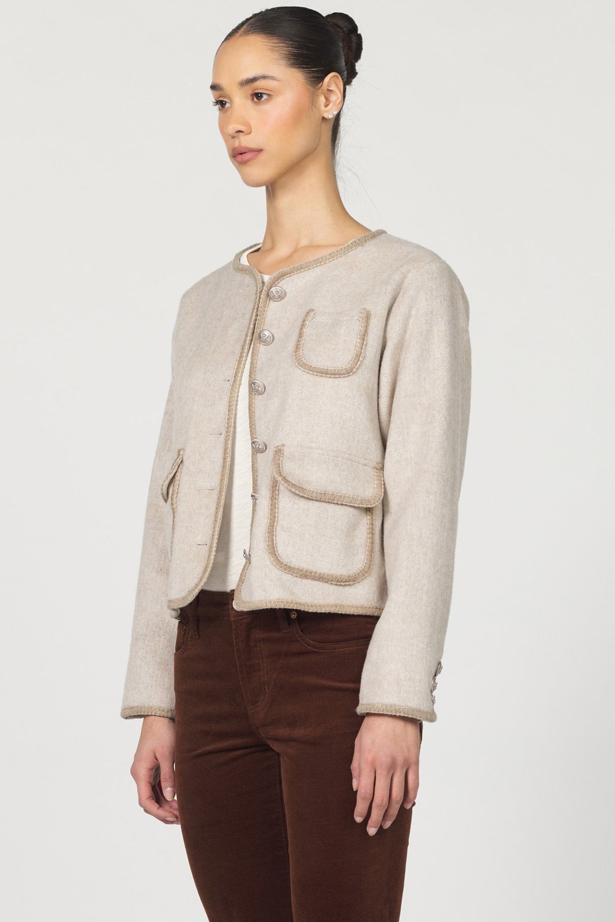 CREAM LATTE-DFJ8002CRT-2 — Dear John Denim