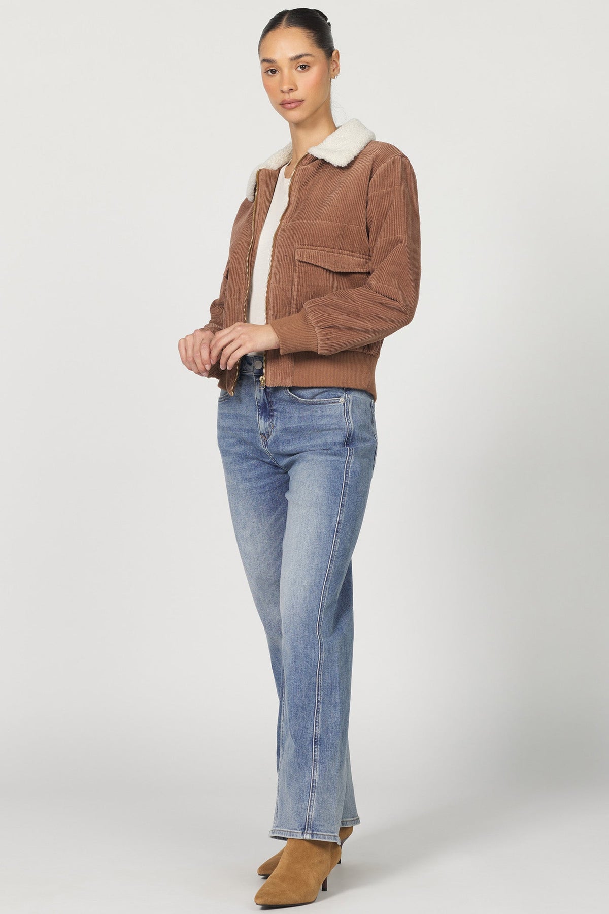 hallie-jacket-melted-butterscotch-corduroy — Dear John Denim