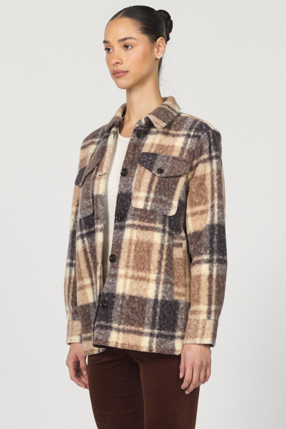 deanna-jacket-brown-mocha-plaid — Dear John Denim