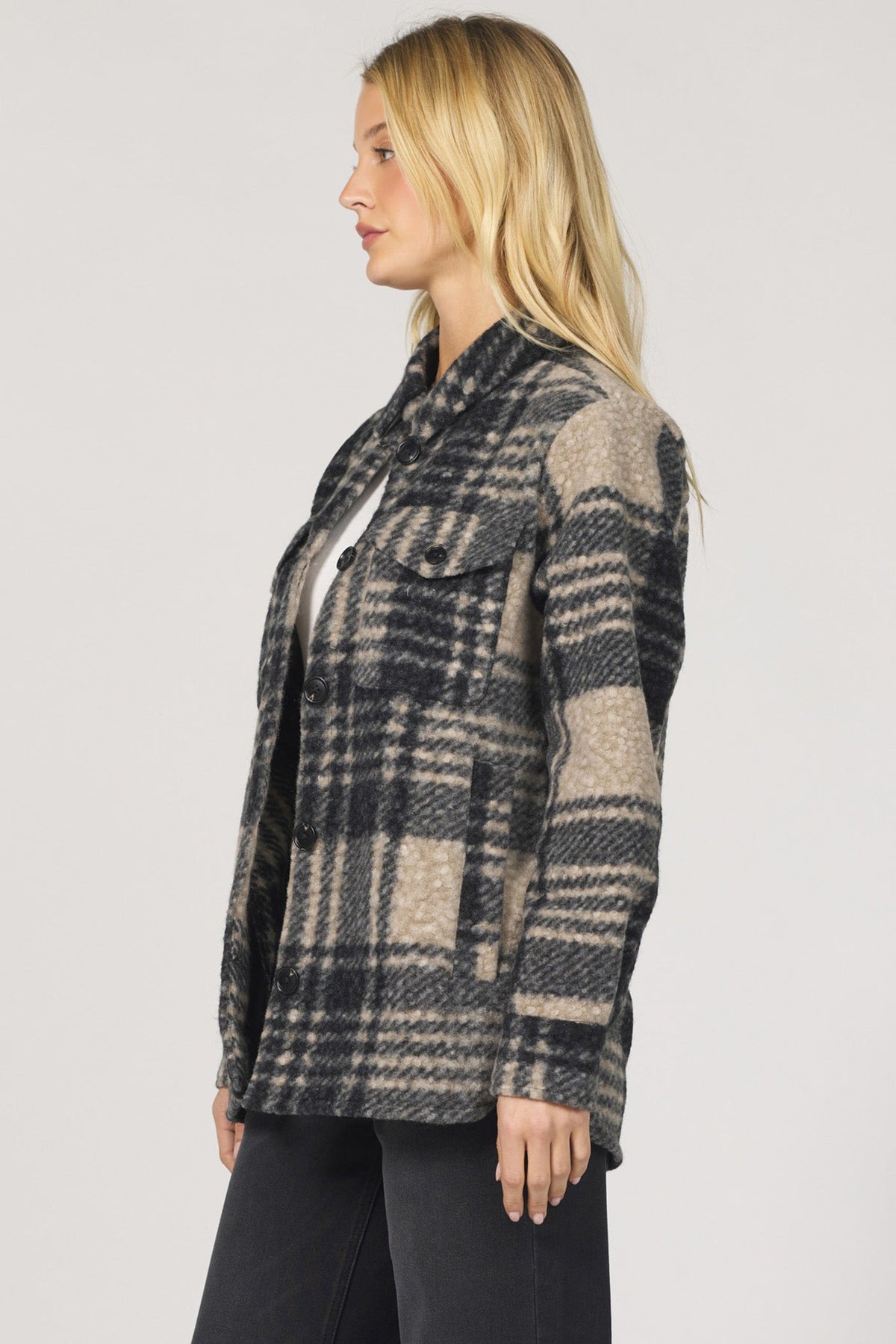 deanna-jacket-off-white-black-plaid — Dear John Denim