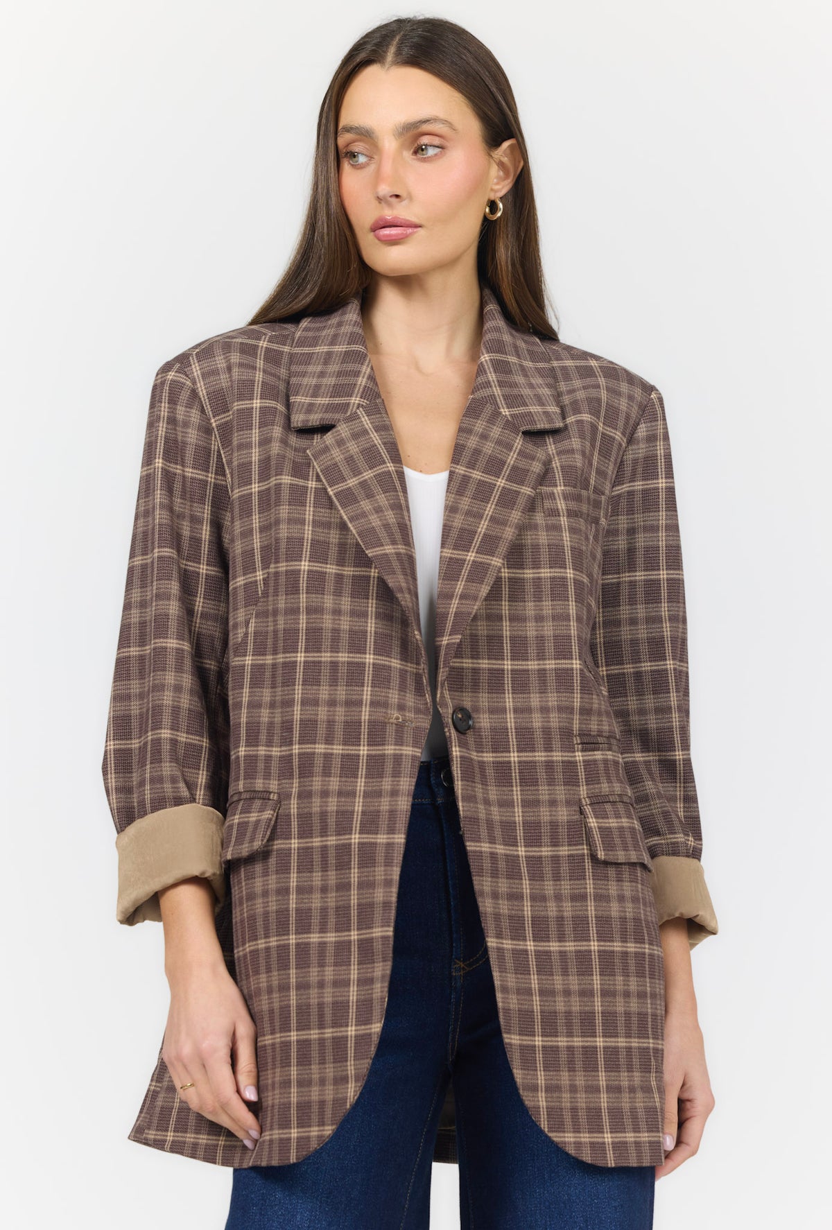 SPENCER JACKET CAMBRIDGE CHECK — Dear John Denim