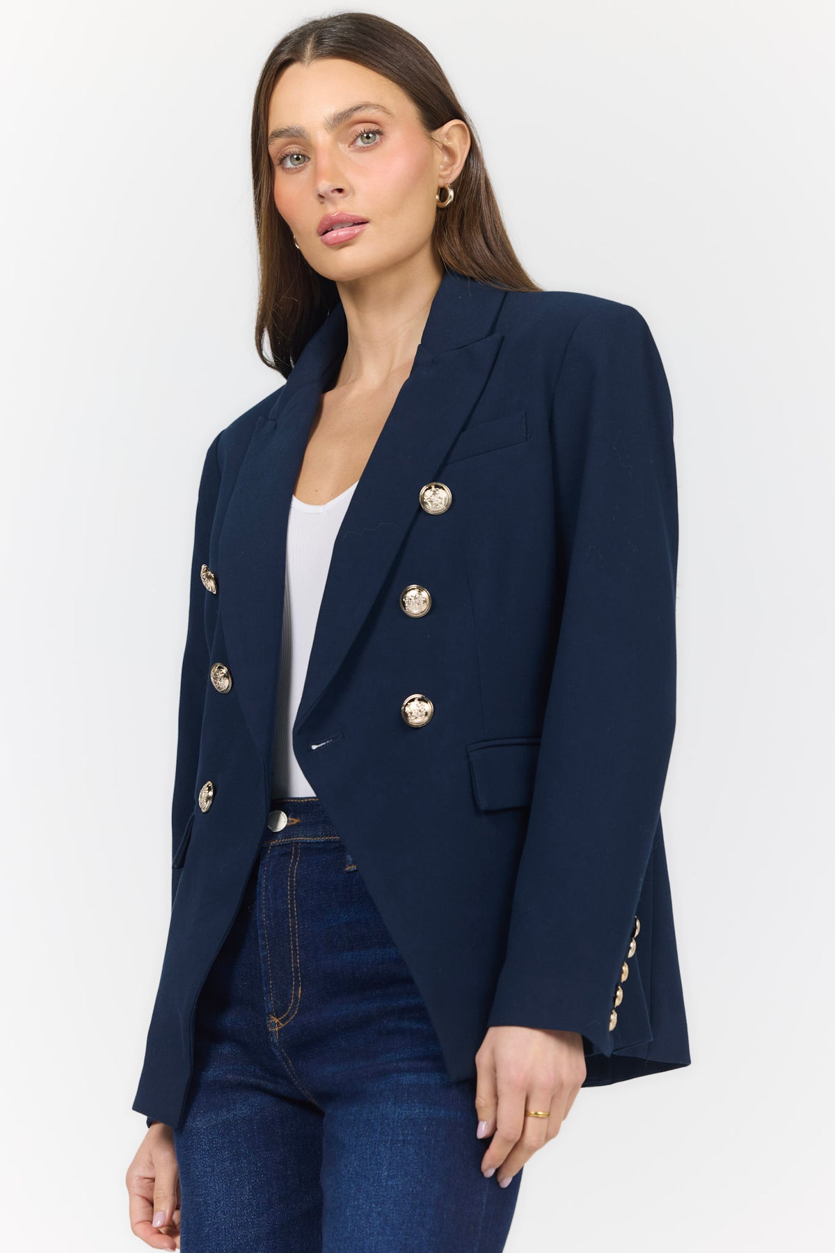ROWENA JACKET BLACK IRIS — Dear John Denim