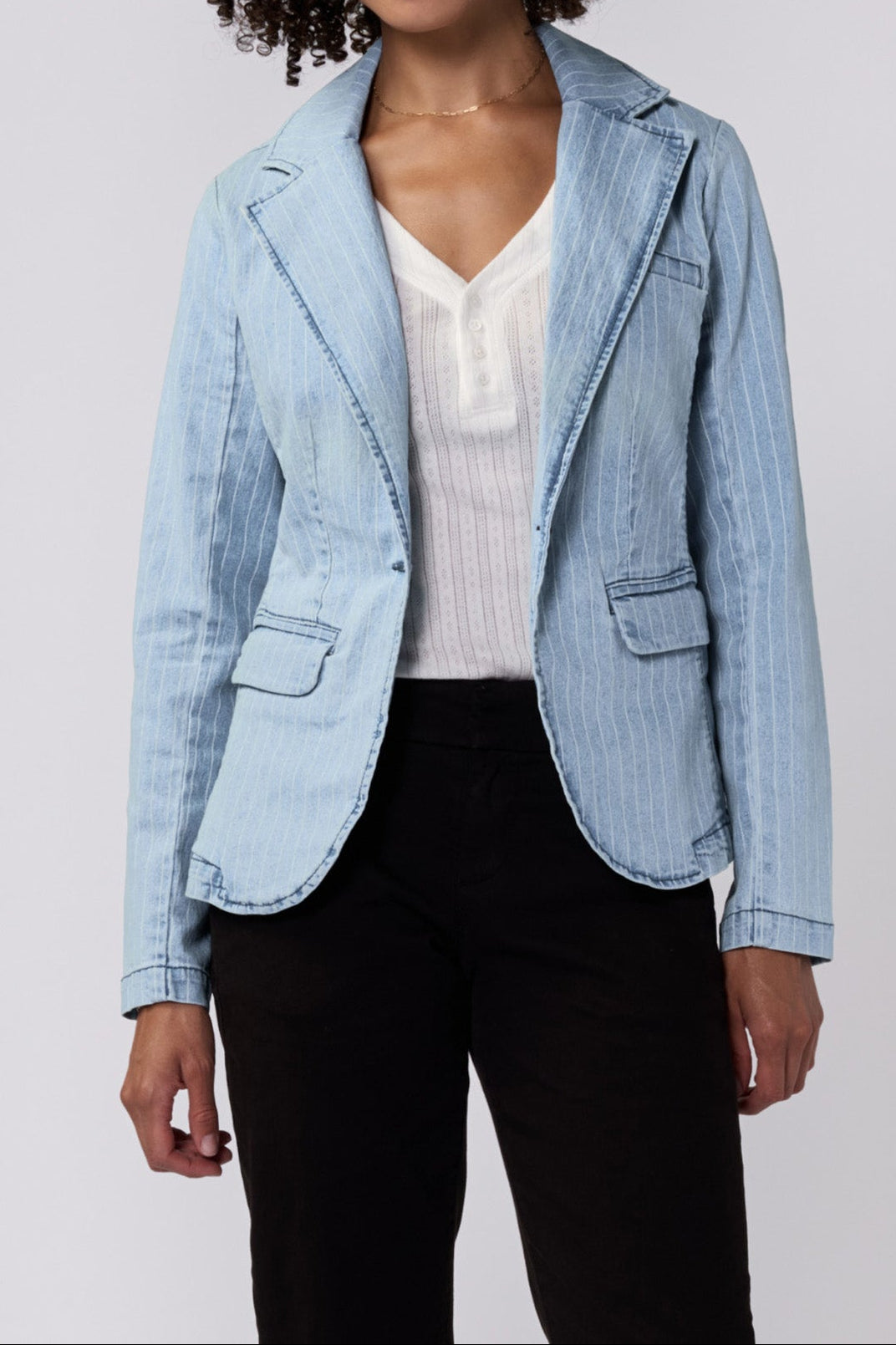 DENIM STRIPE-DJM60A252DSN-1 — Dear John Denim