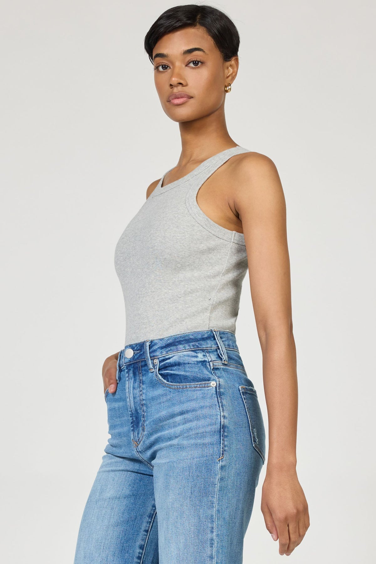 HEATHER GREY-DKN2054H4HGY-3 — Dear John Denim