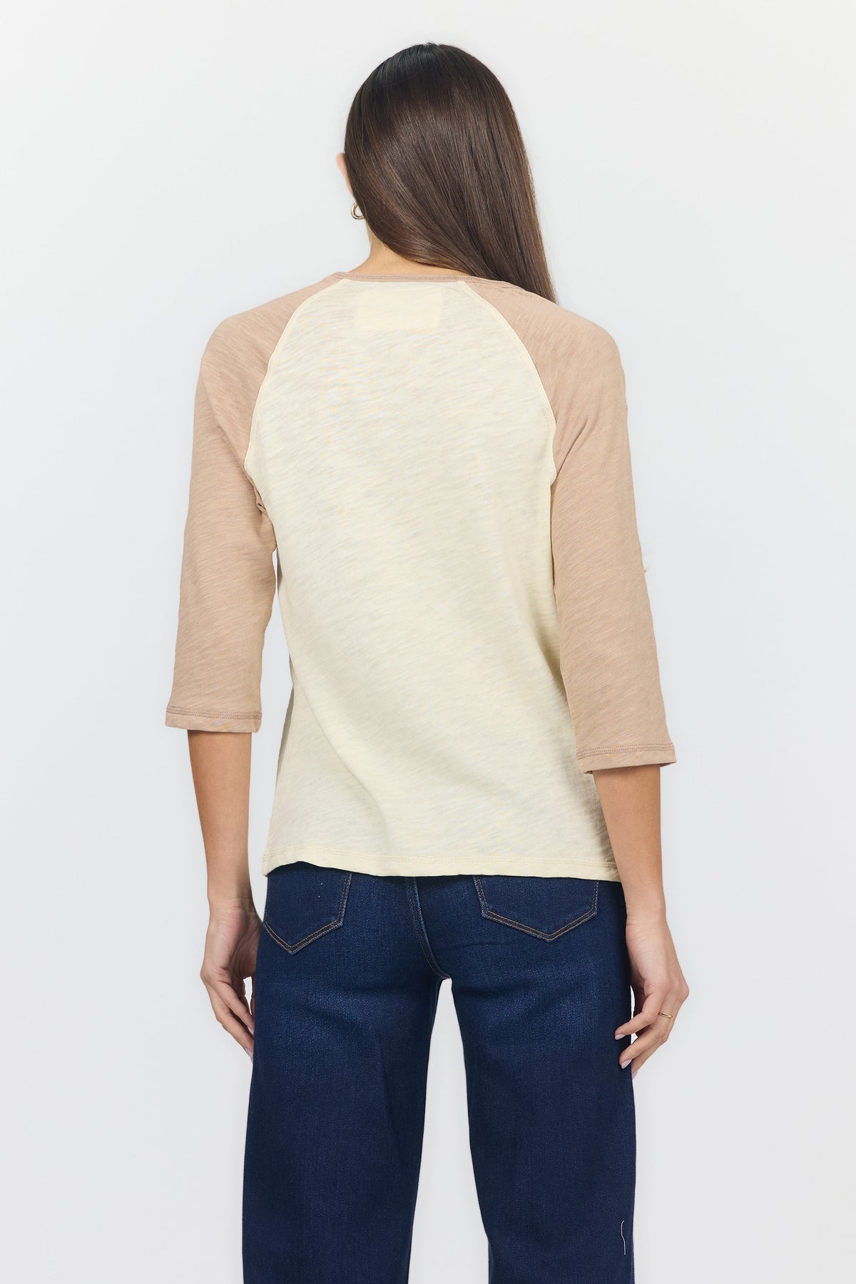 SONOMA TEE WARM TAUPE/RUTABAGA BACK — Dear John Denim