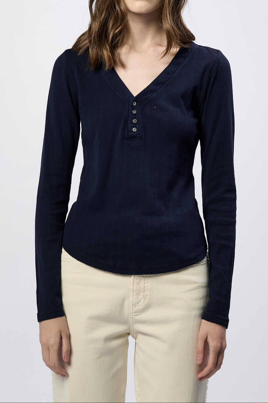 cortado-long-sleeve-fitted-henley-top-black-iris