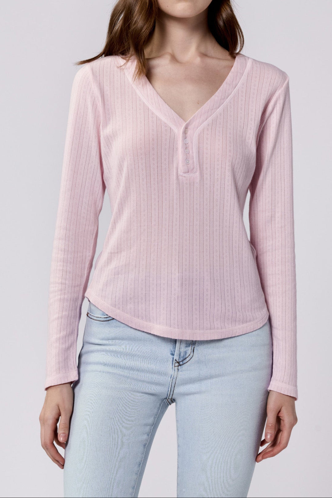 cortado-long-sleeve-fitted-henley-top-pink-a-boo