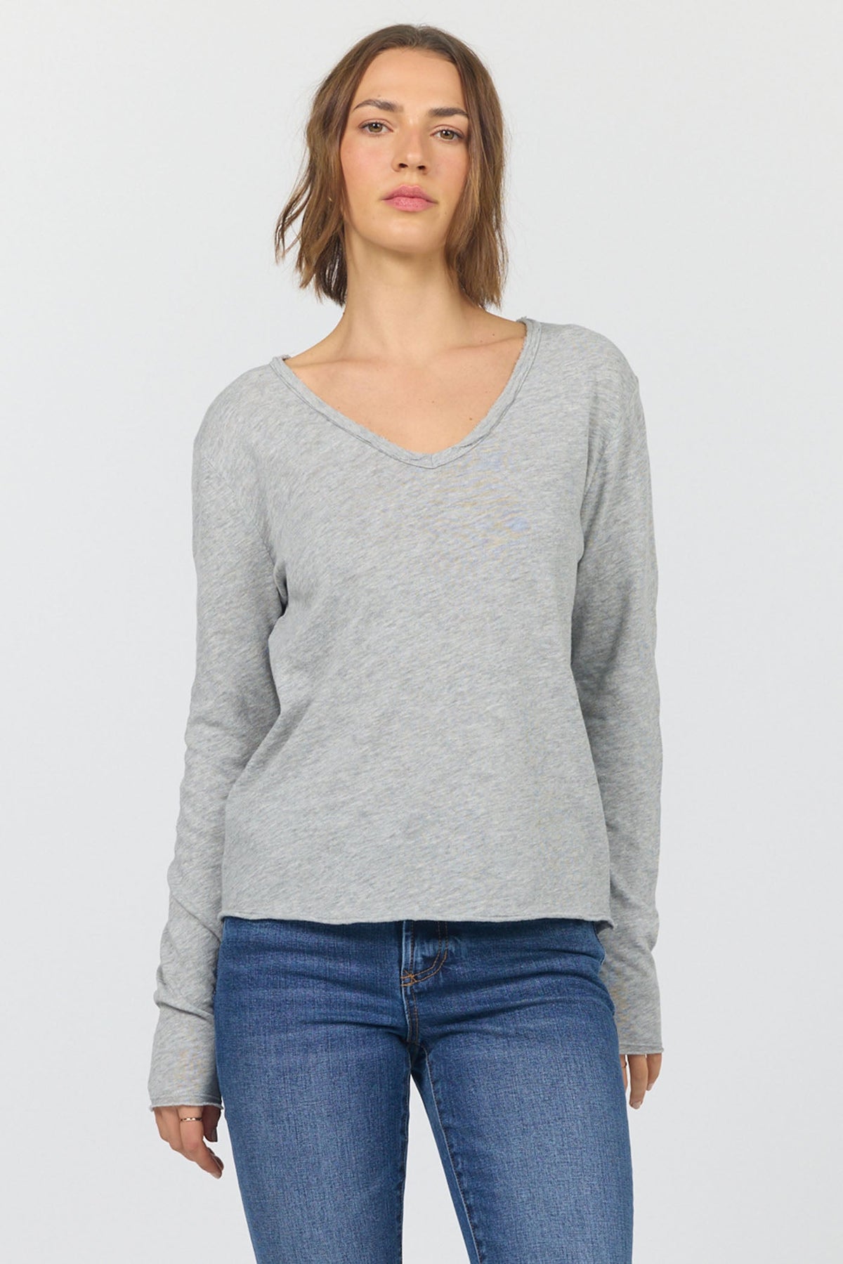 HEATHER GREY-DKN2150D9HGY-1 — Dear John Denim