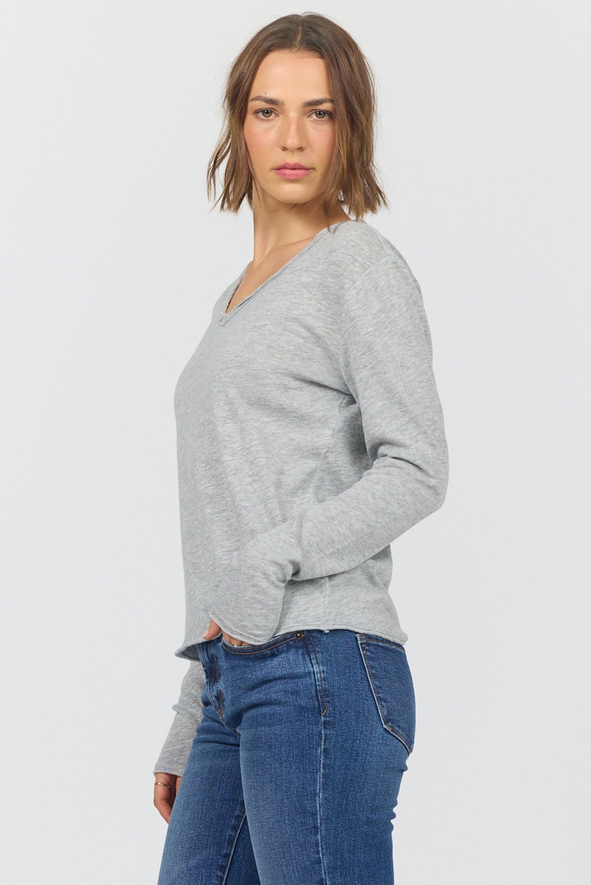 HEATHER GREY-DKN2150D9HGY-3 — Dear John Denim