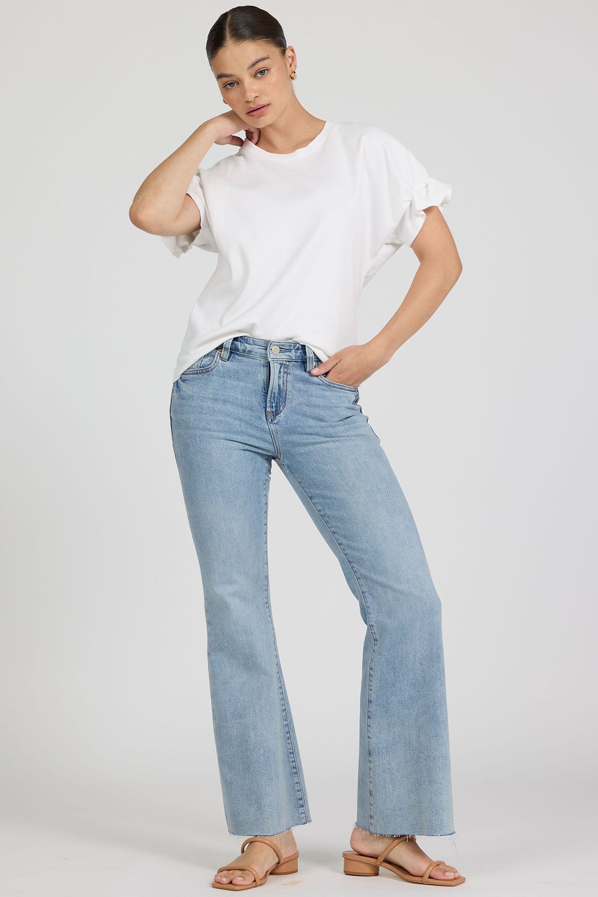 WHITE-DKN2171WHT-2 — Dear John Denim