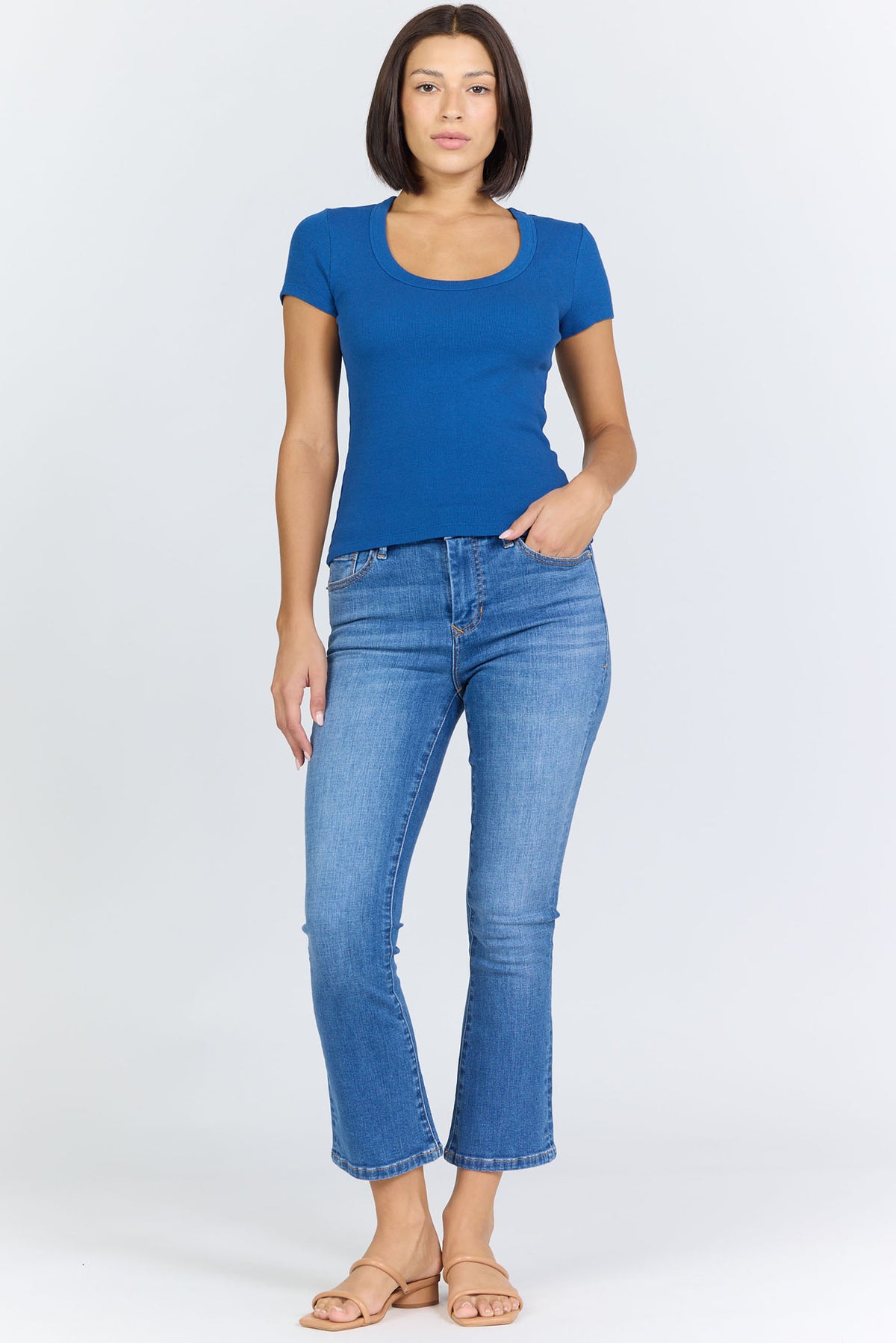 NAVY PEONY-DKN2203NPY-2 — Dear John Denim