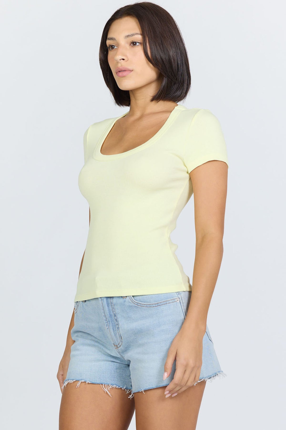 PALE LIME YELLOW-DKN2203PMY-3 — Dear John Denim