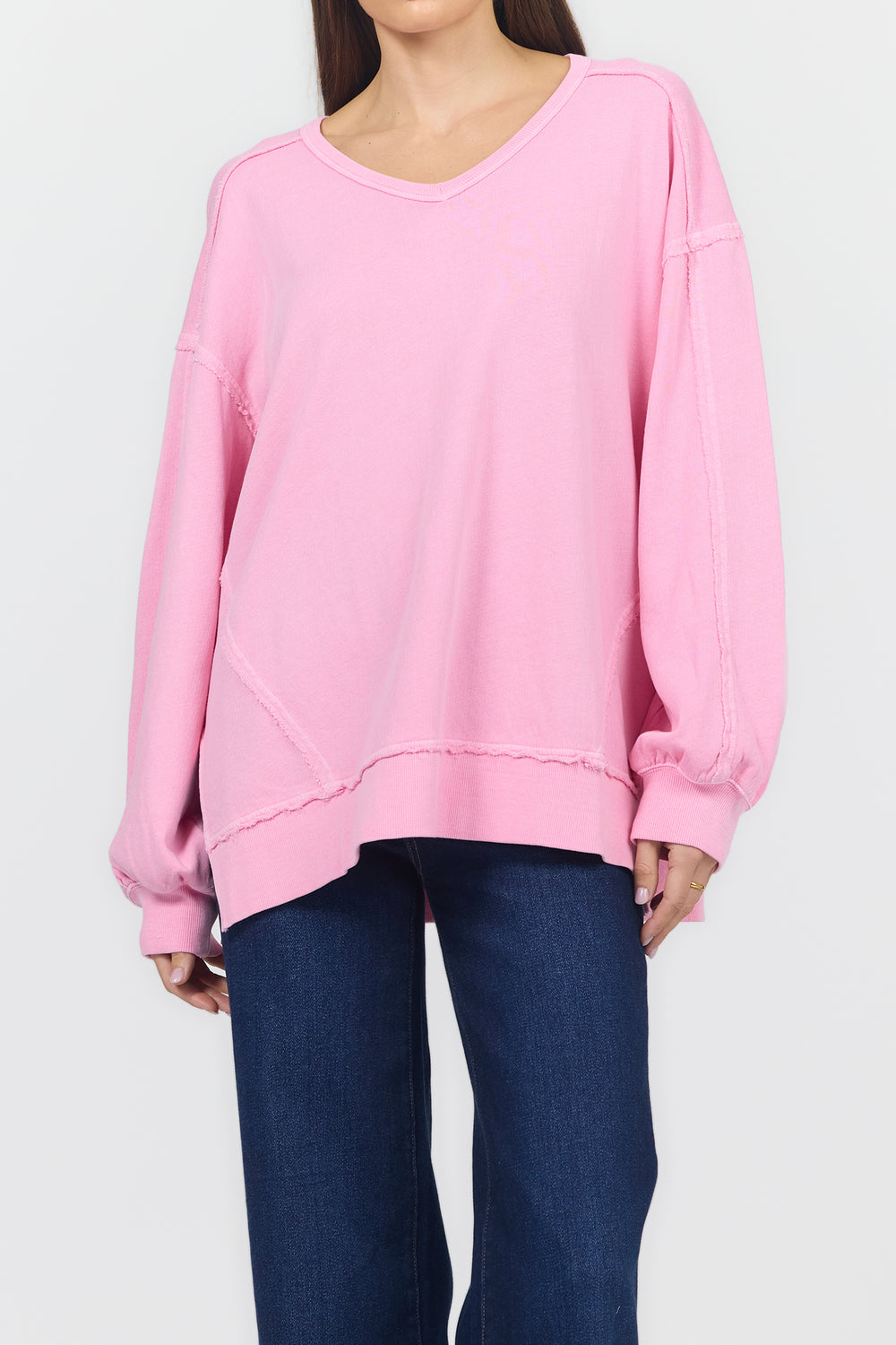 MONROE SWEATSHIRT CASHMERE ROSE