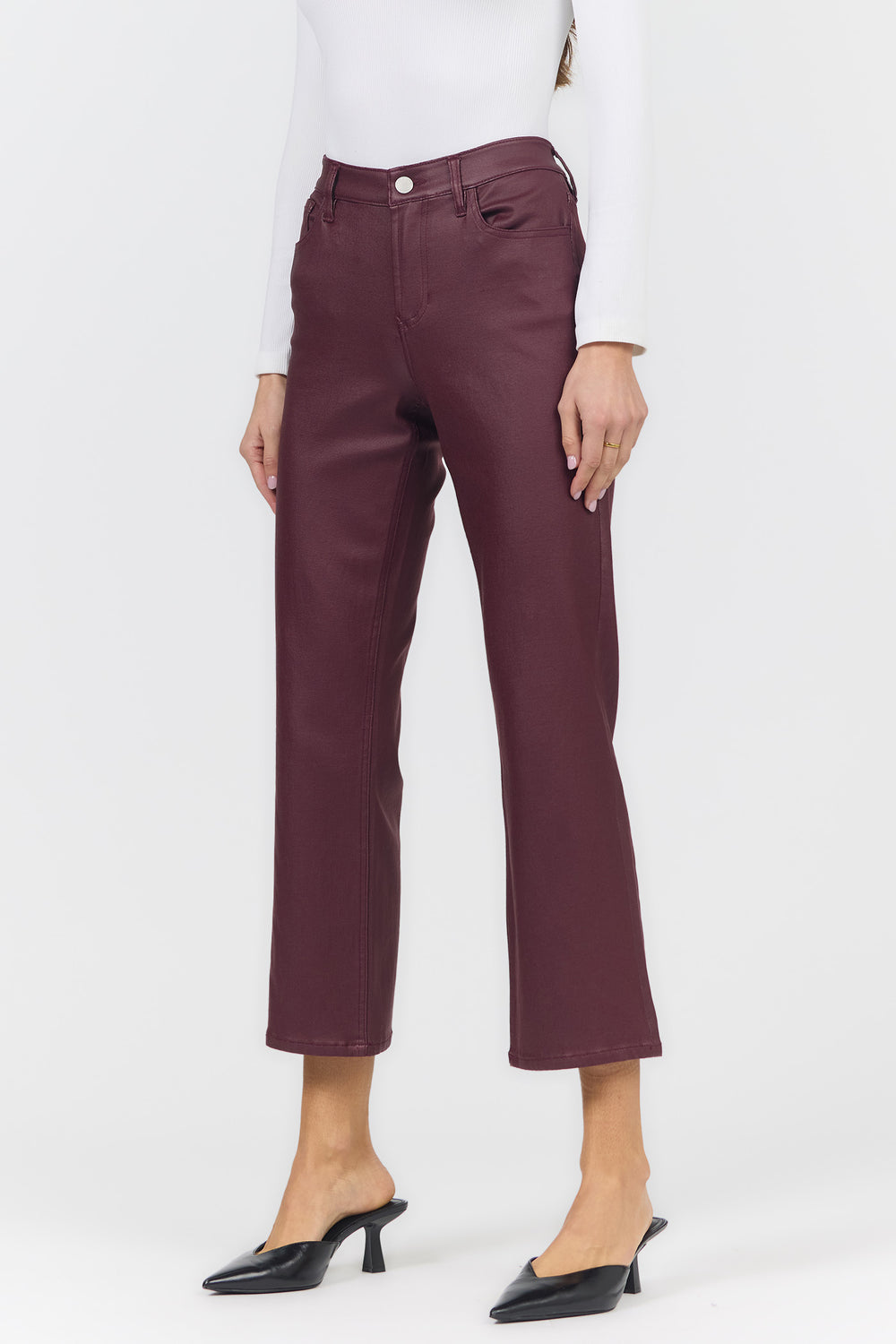 ANIKA MID RISE STRAIGHT LEG PANT
