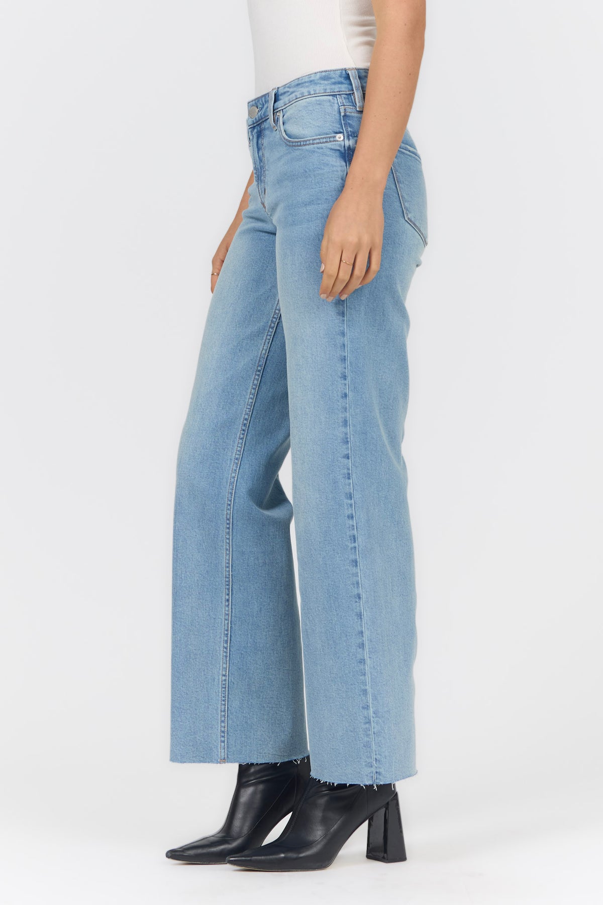 DREW STRAIGHT LEG JEAN PEARL — Dear John Denim