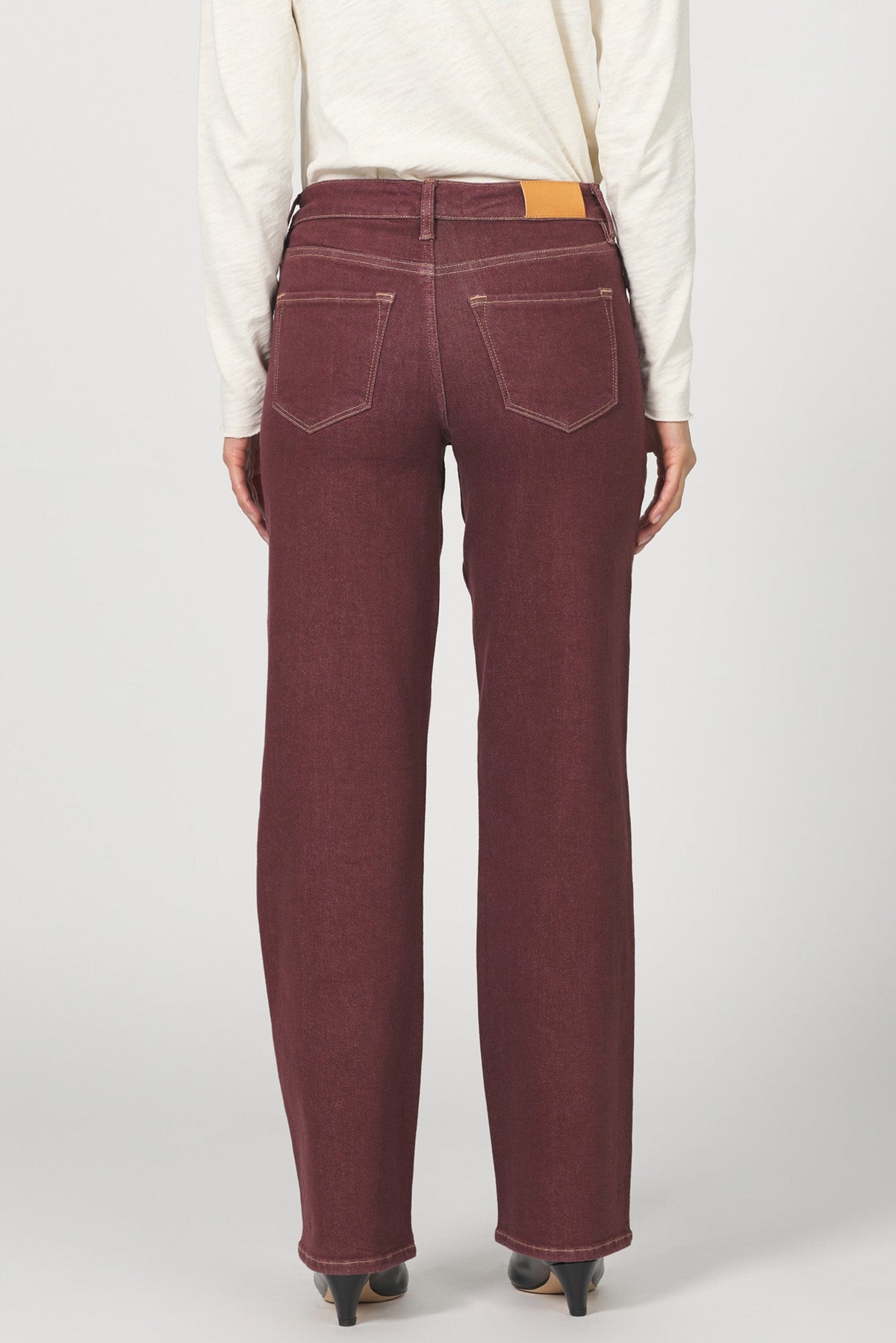 taylor-straight-leg-jean-cabernet-cherry — Dear John Denim