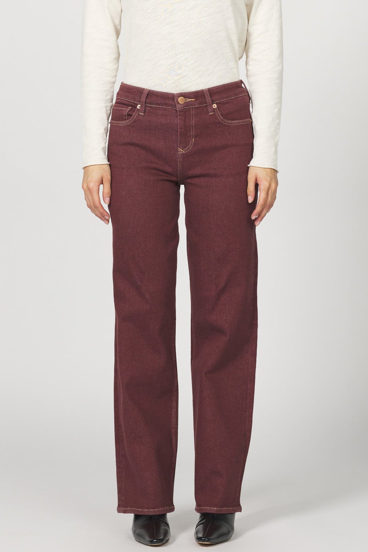 taylor-straight-leg-jean-cabernet-cherry — Dear John Denim