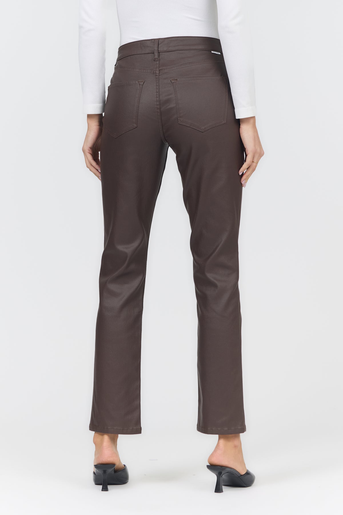 BLAIRE STRAIGHT LEG PANT CAPPUCCINO — Dear John Denim