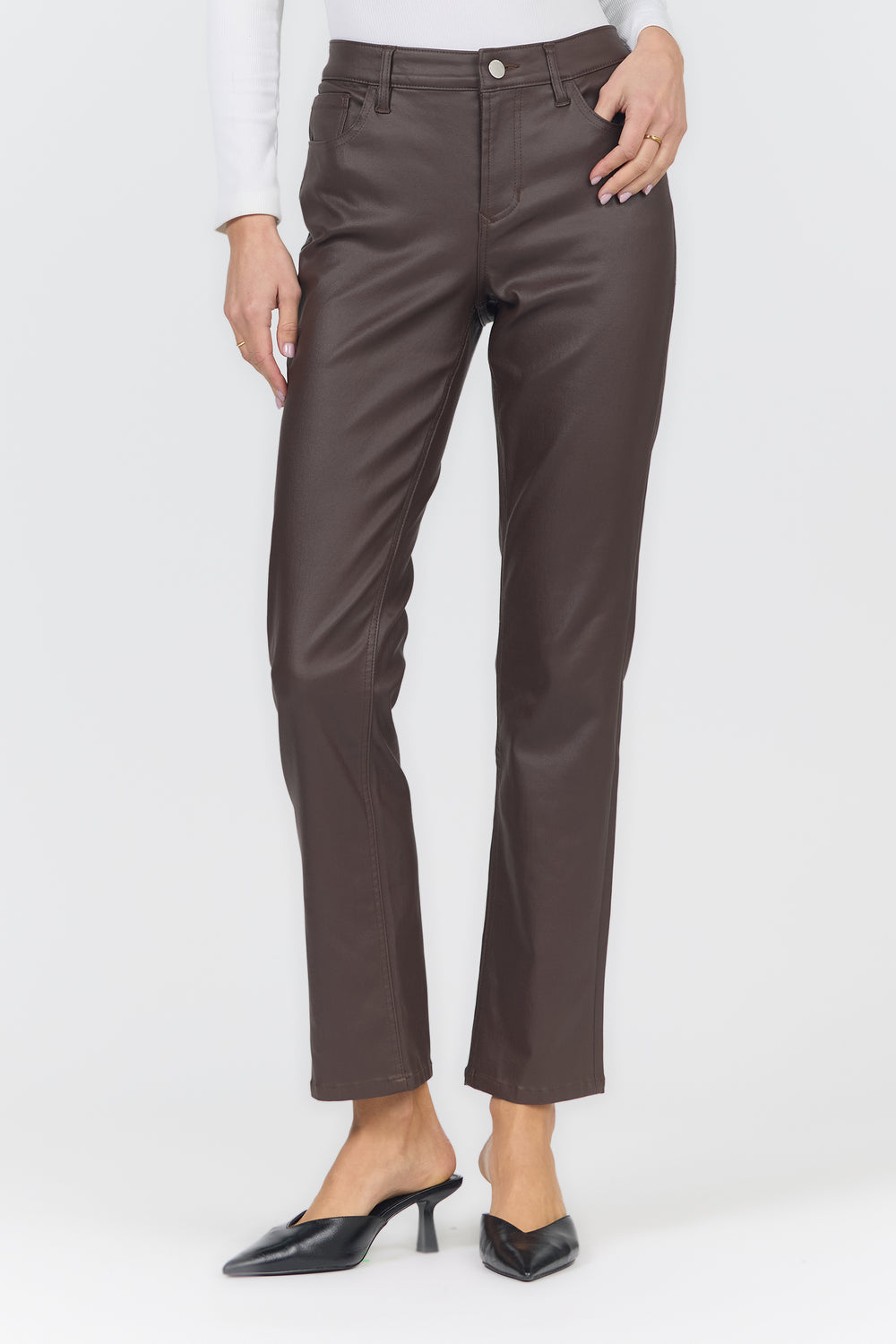 BLAIRE STRAIGHT LEG PANT CAPPUCCINO
