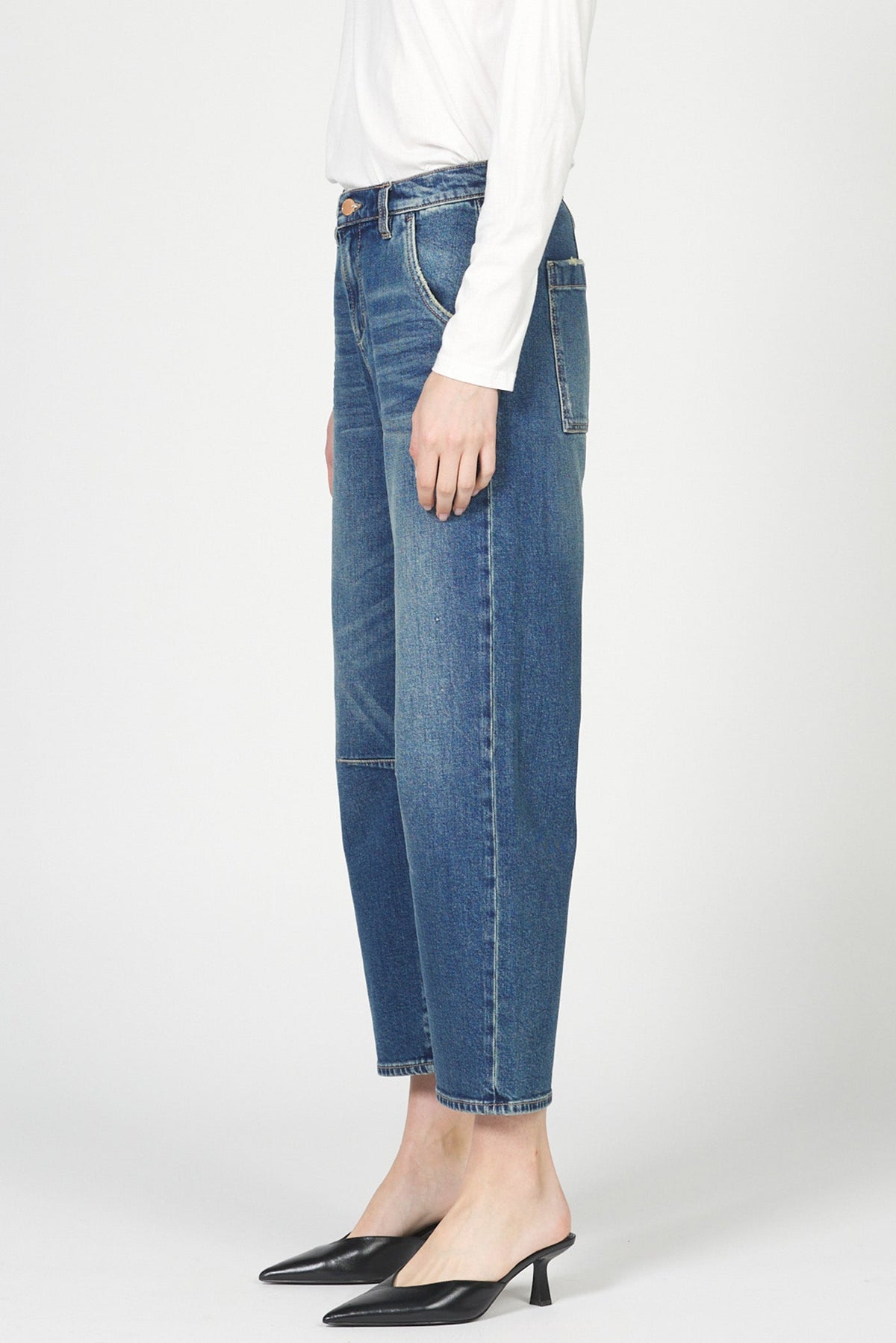 BLUE MIX-DPM26A130BEX-3 — Dear John Denim