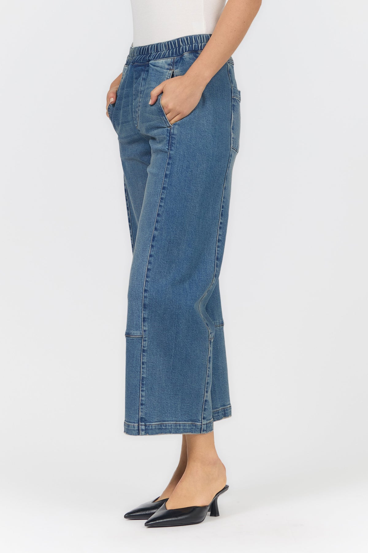 DELLA JEAN MOONGLOW DETAIL — Dear John Denim