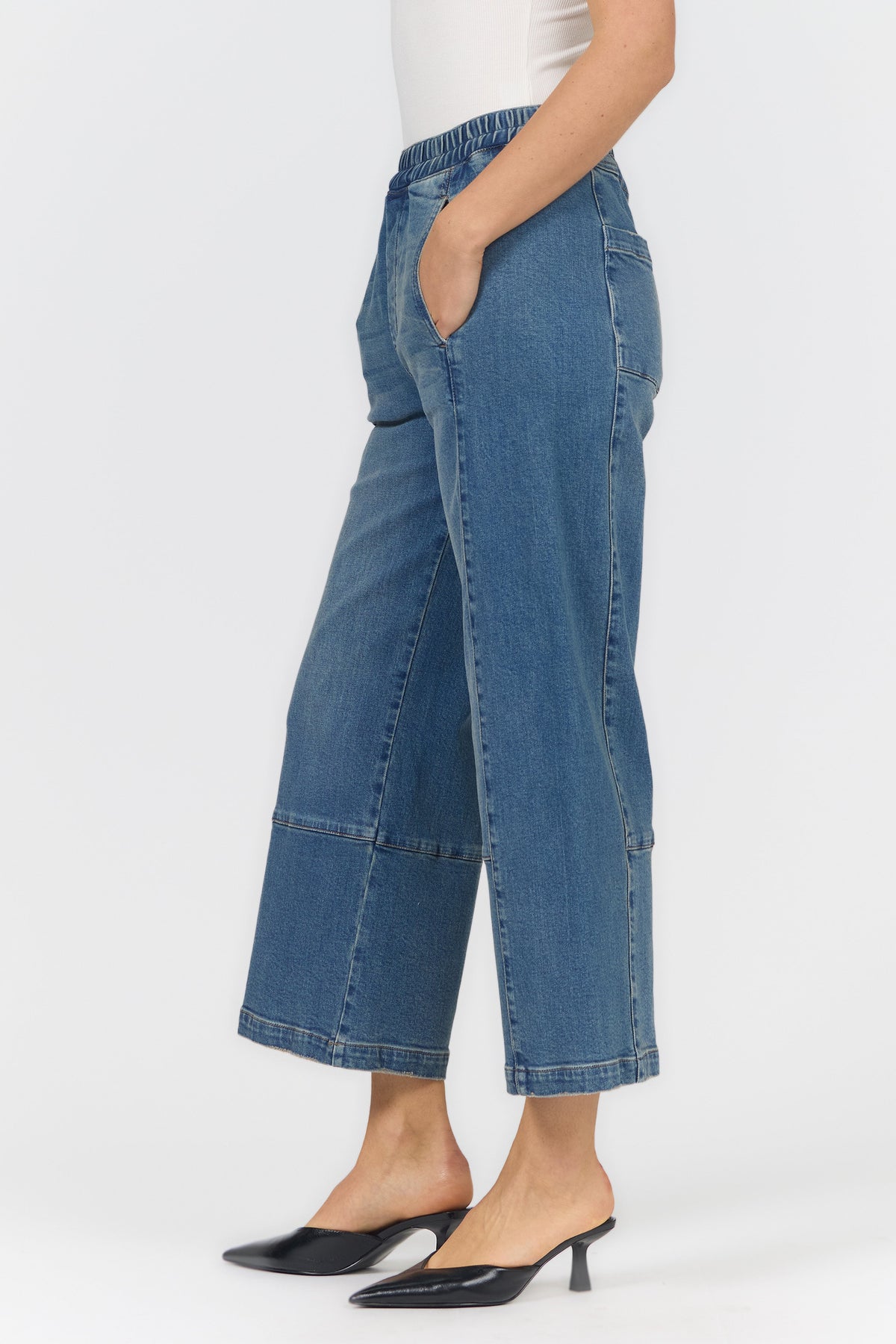 DELLA JEAN MOONGLOW SIDE — Dear John Denim