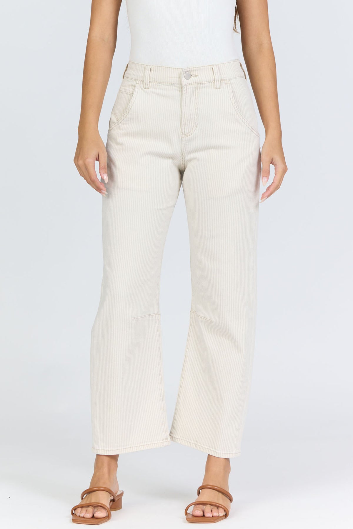 SAND STRIPE-DPM26C140SSE-1 — Dear John Denim
