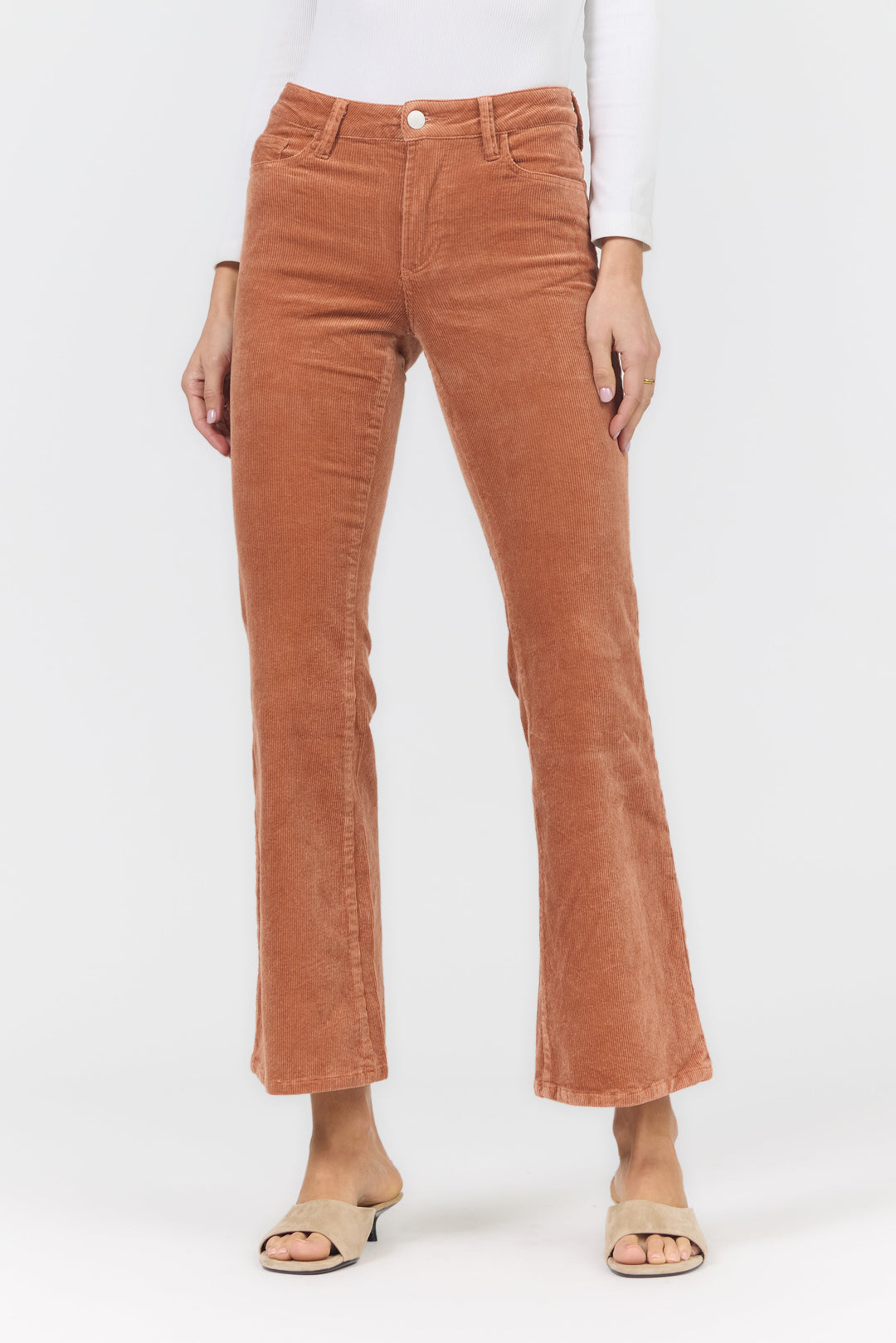 FLORENCE BOOTCUT PANT CORK FRONT