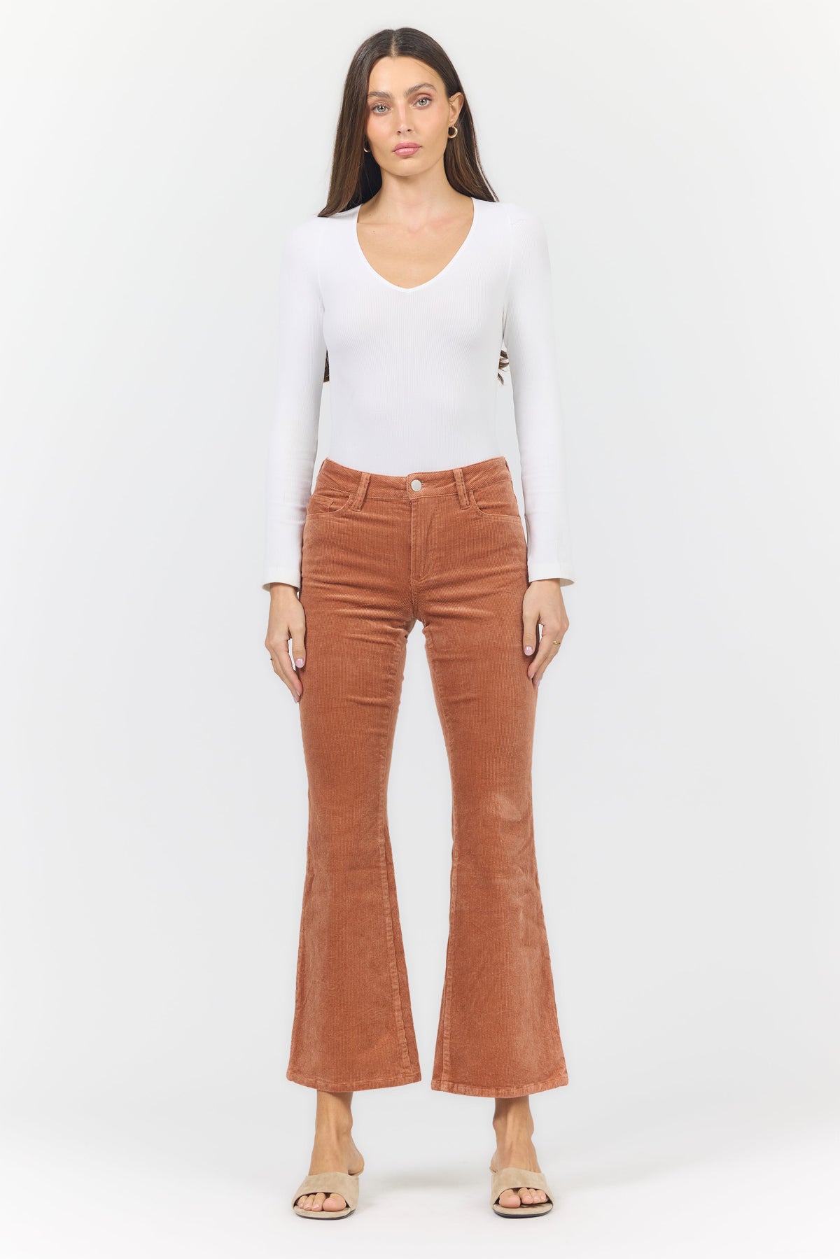 FLORENCE BOOTCUT PANT CORK FULL — Dear John Denim