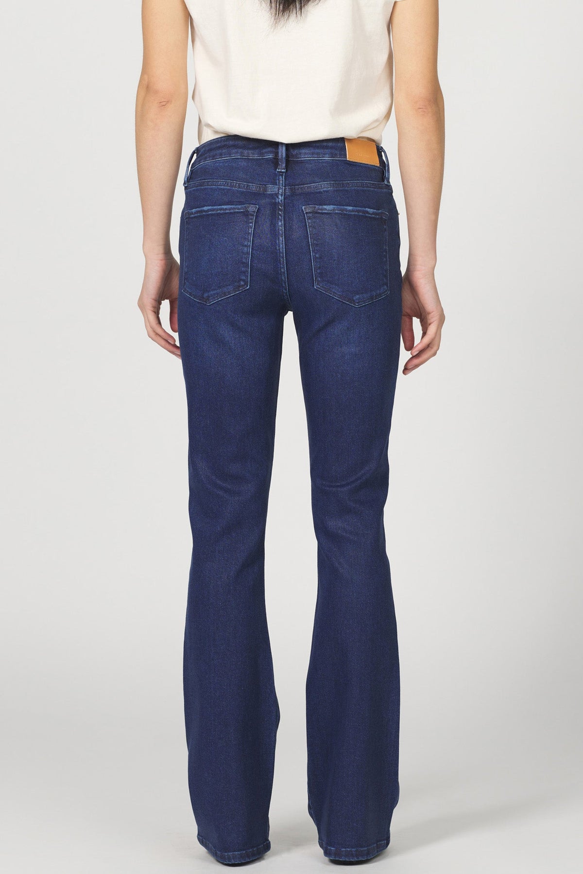 jaxtyn-bootcut-jean-denim-paint — Dear John Denim