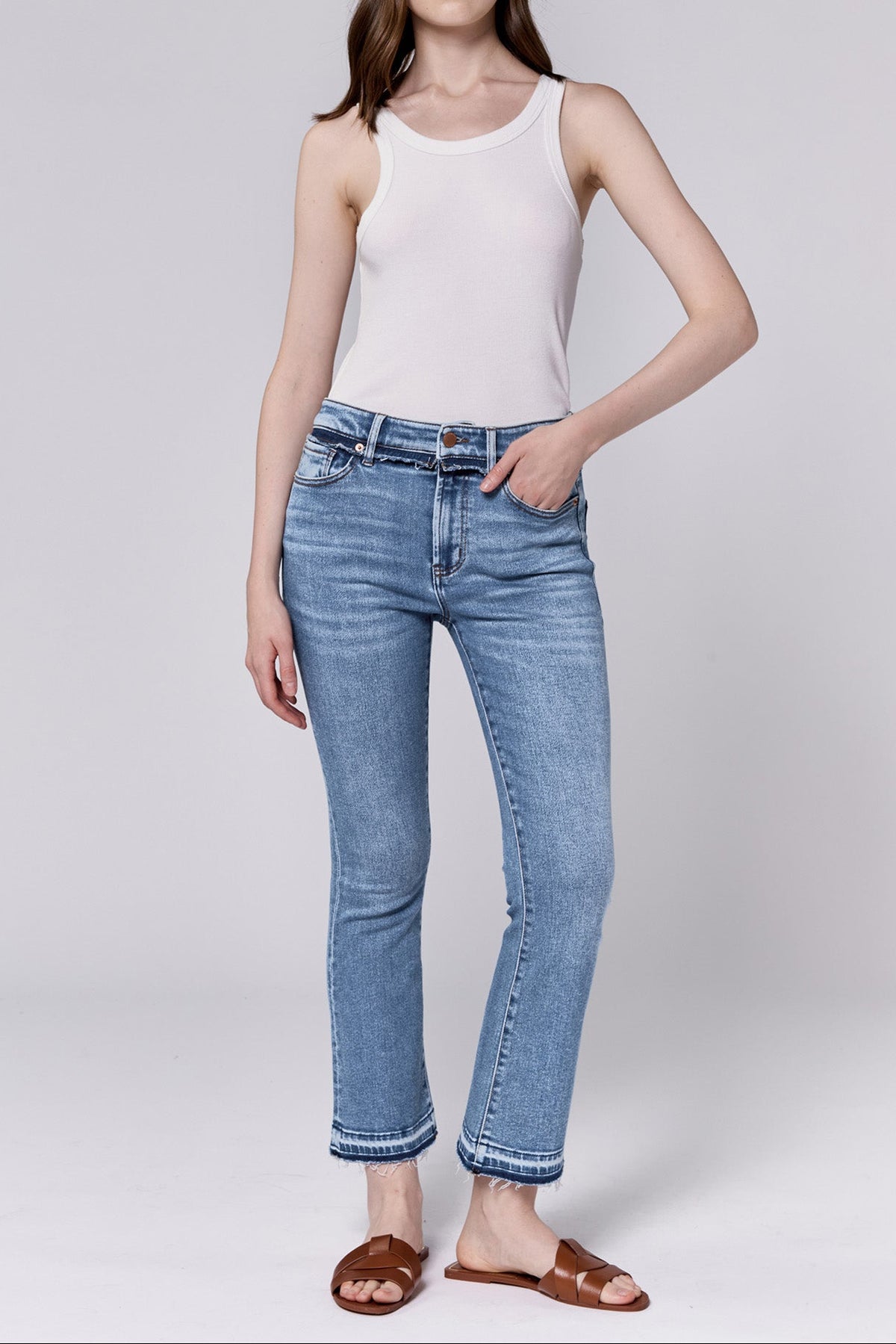 MEDIUM WASH-DPM43A521SVH-1 — Dear John Denim