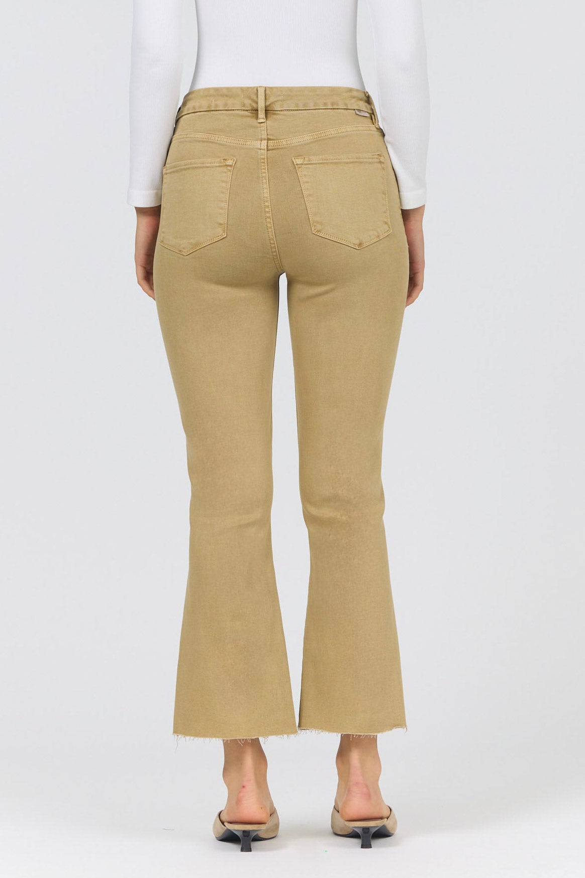 JEANNE FLARE JEAN KHAKI — Dear John Denim