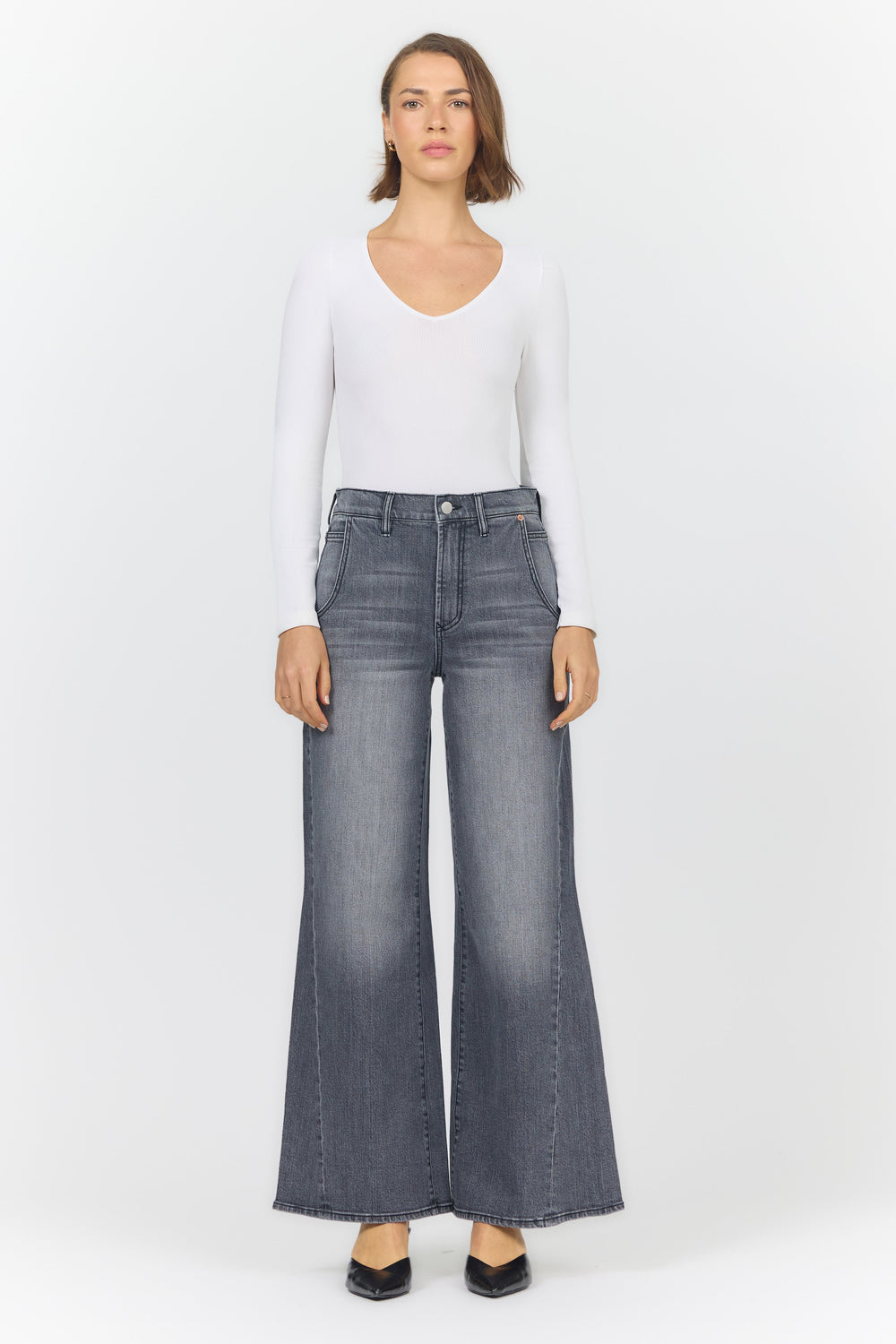 CELESTE WIDE LEG JEAN EMP FULL