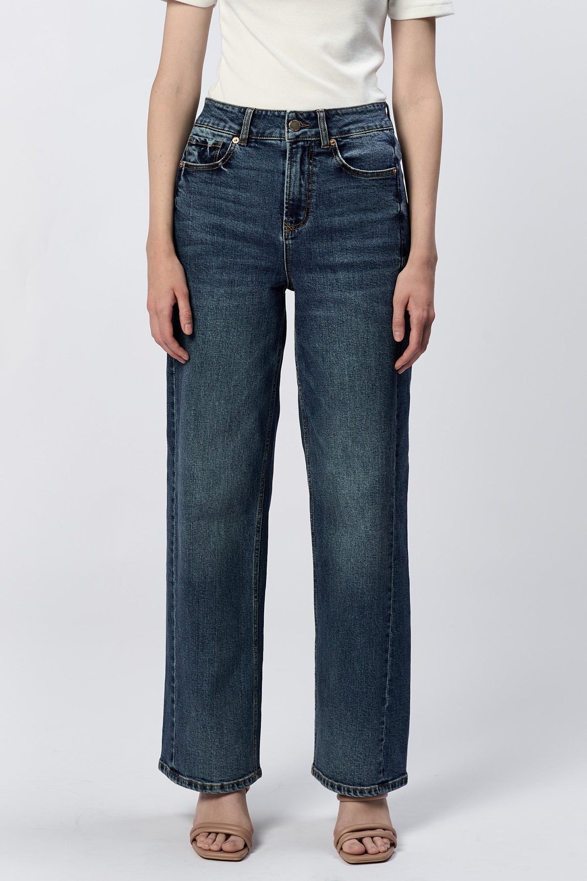 MEDIUM WASH-DPM52A274FTO-4 — Dear John Denim